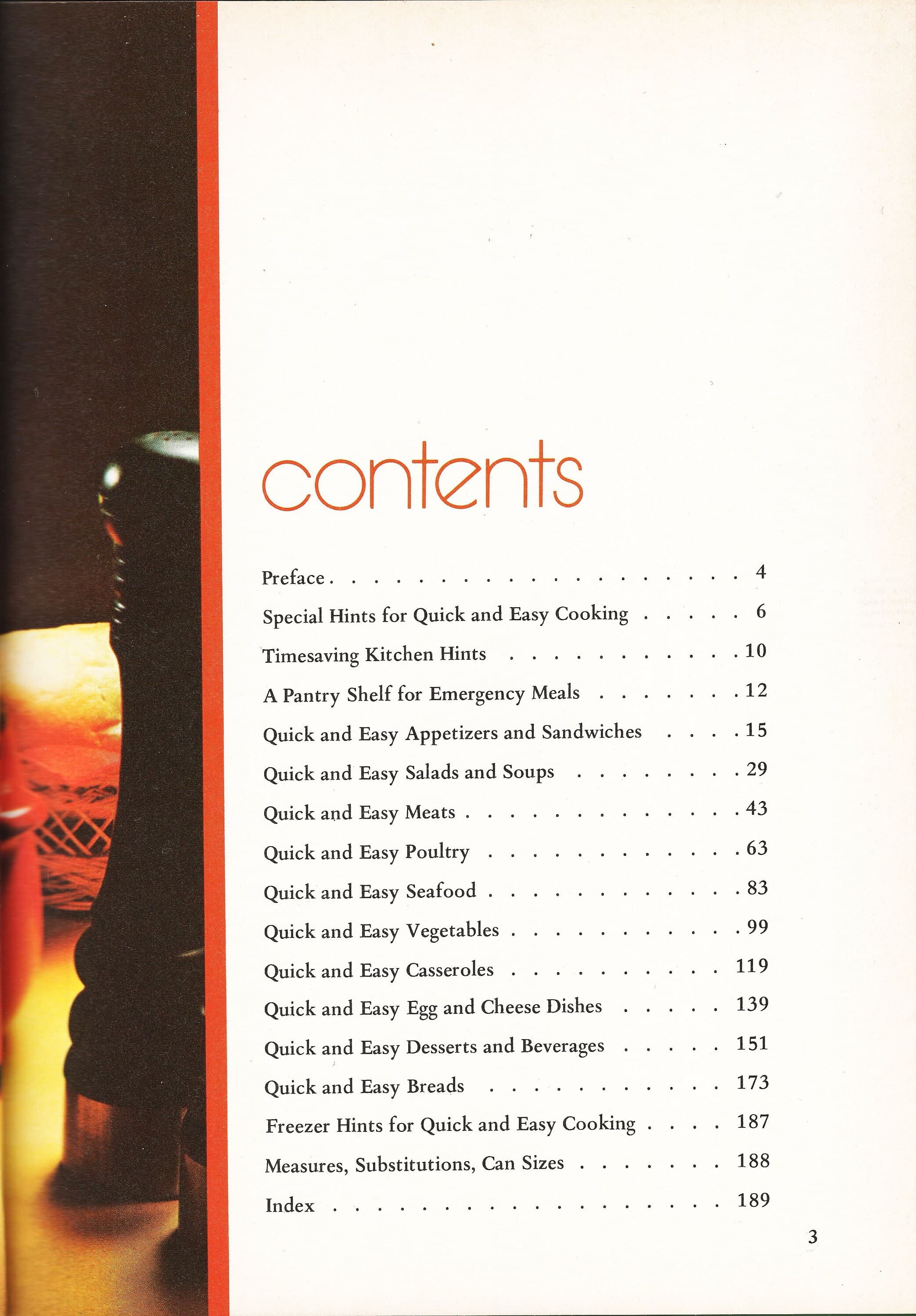 The Quick and Easy Cookbook -Volume 3 - Vintage Southern Living - 1972 - image 3