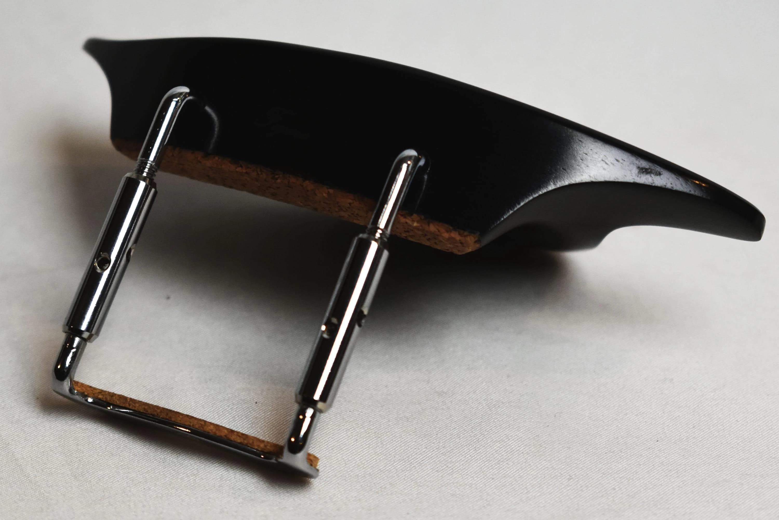 Handmade Morawetz Violin Chinrest in Ceylonese Ebony, Himalayan Boxwood, or Indian Rosewood