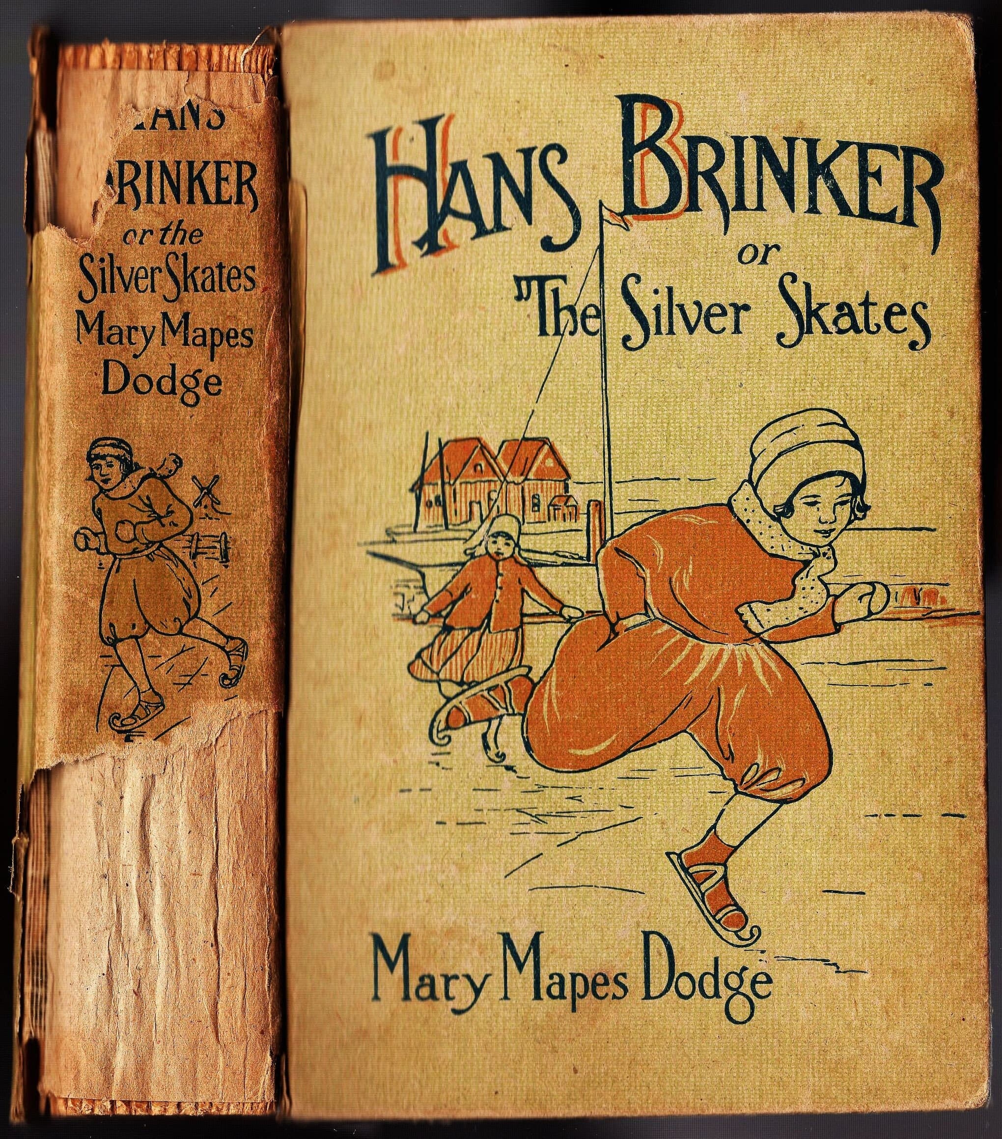 Hans Brinker or the Silver Skates - Saalfield Publishing Co., 1915