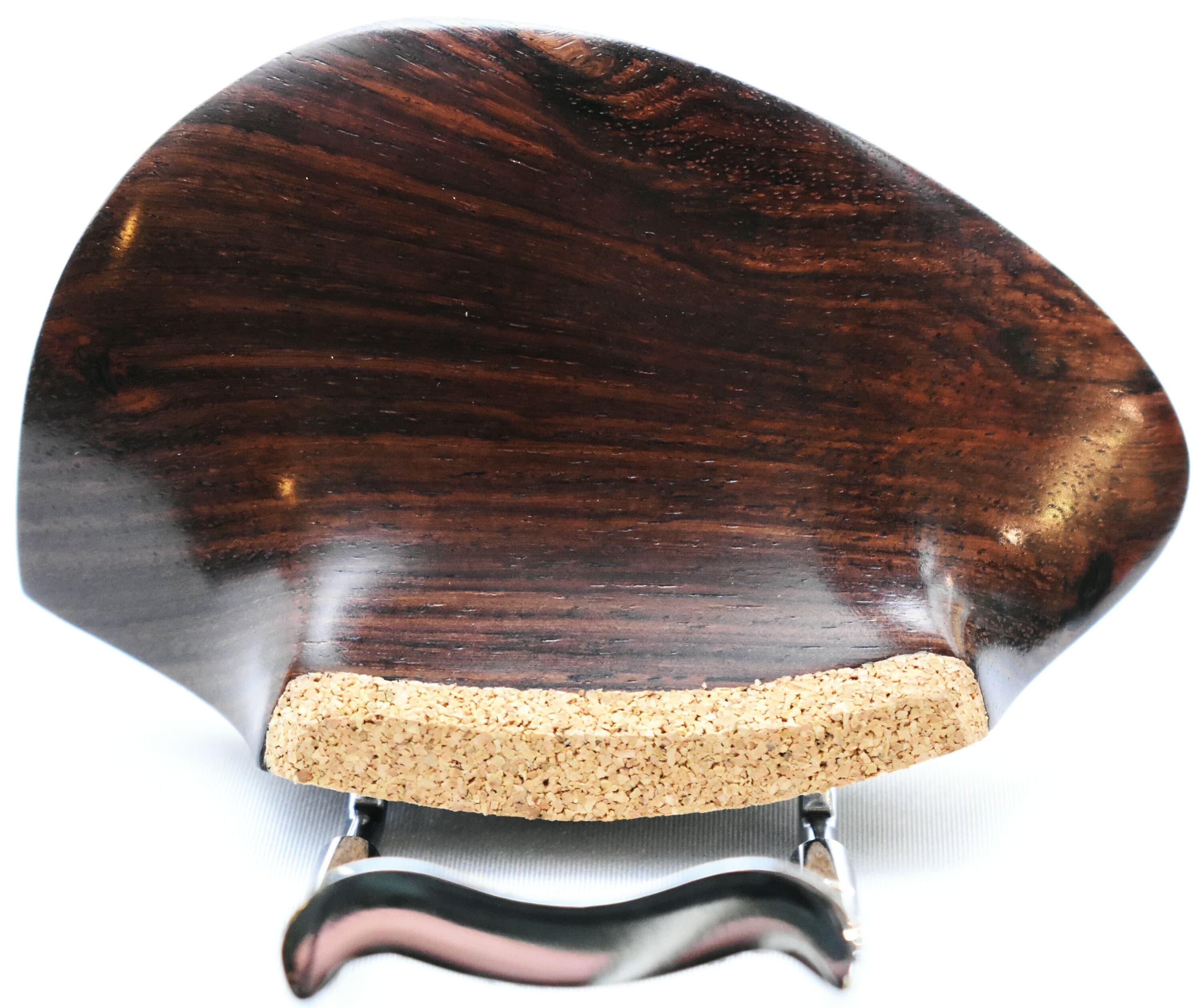 Extra High (35mm) Handmade Brandt Violin Chinrest in Rosewood by Figaro Importers - image 4