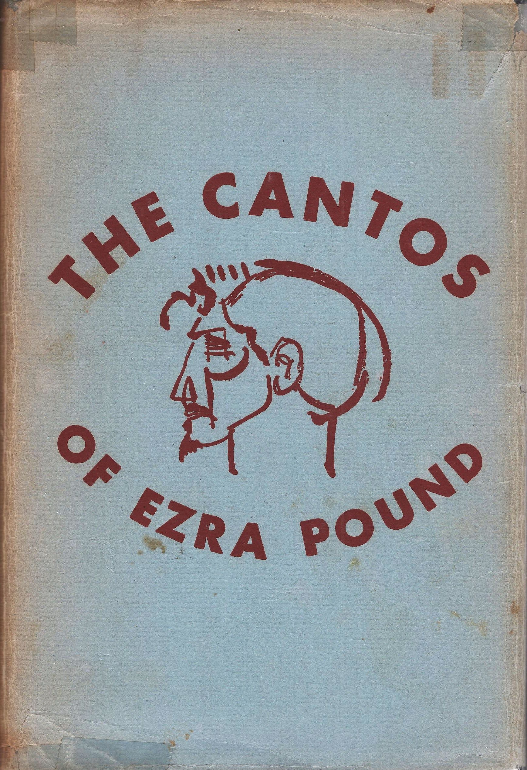 The Cantos of Ezra Pound 1948 [hardcover] Very Good Condition!