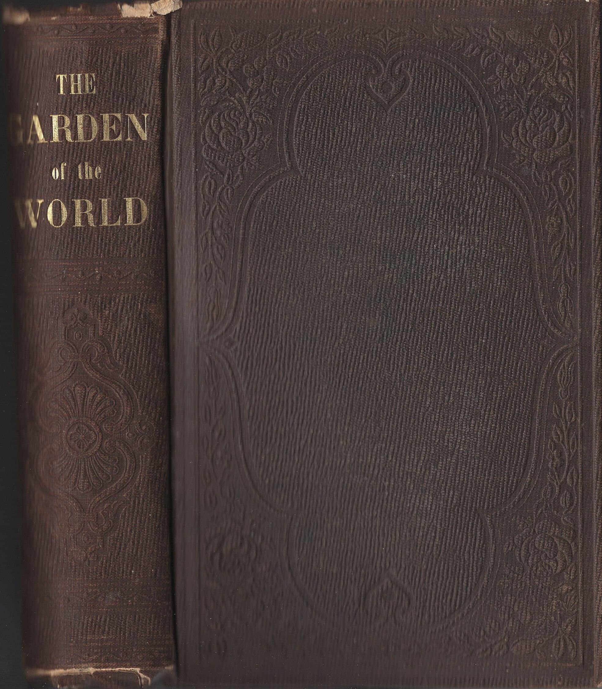 The Garden of the World or the Great West by and old settler, Wentworth and Company, 1856, Hardcover - Good Condition! - image 3