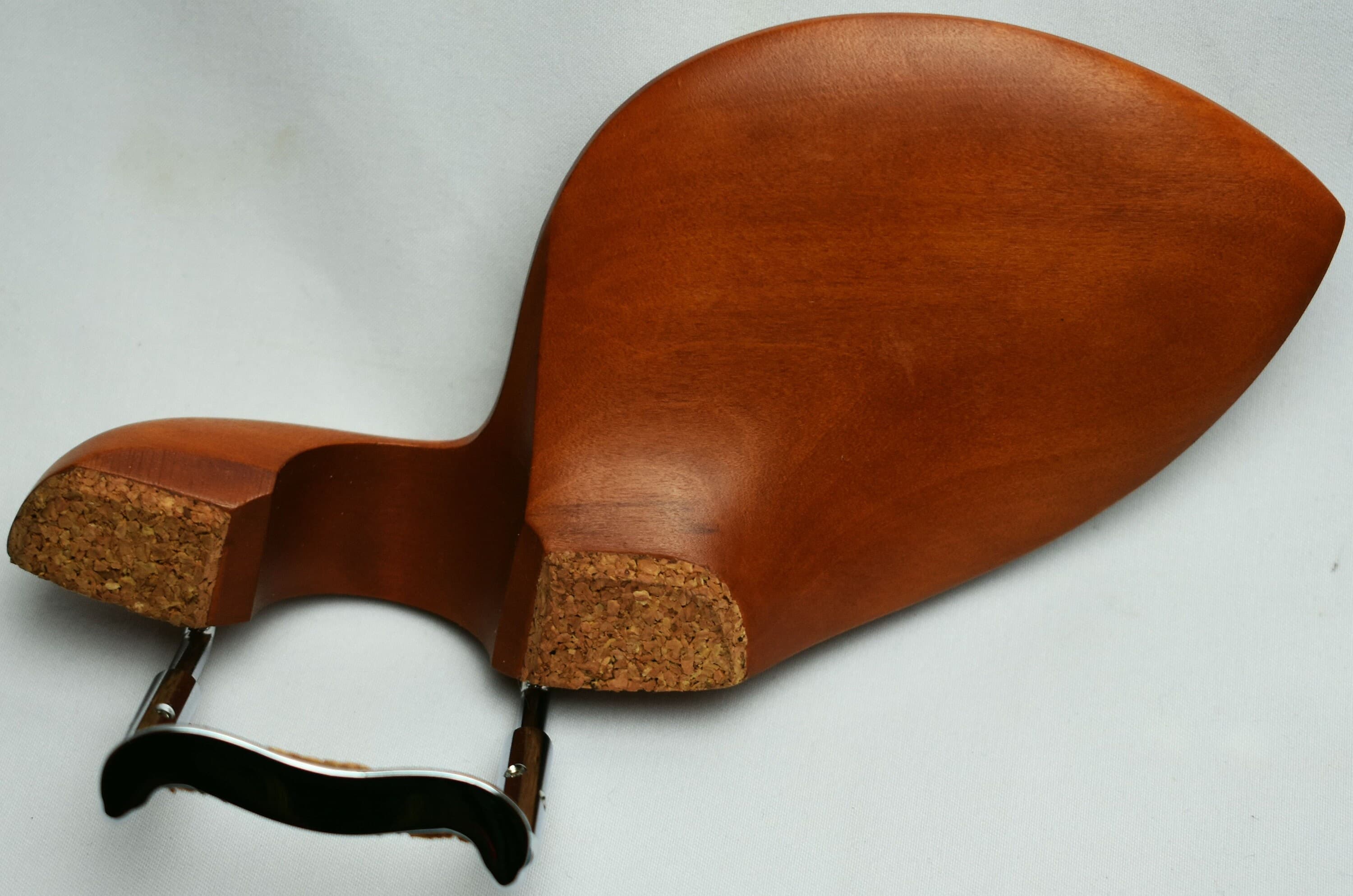 Handmade Deluxe Violin Parts Set in Himalayan Boxwood decorated with Ceylonese Ebony (4/4 Violin) - image 4