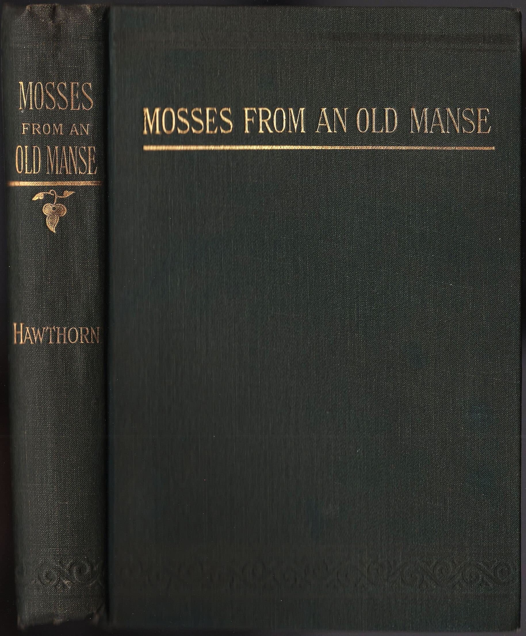 Mosses From an Old Manse by Nathaniel Hawthorne published by Richard Edward King, 1846