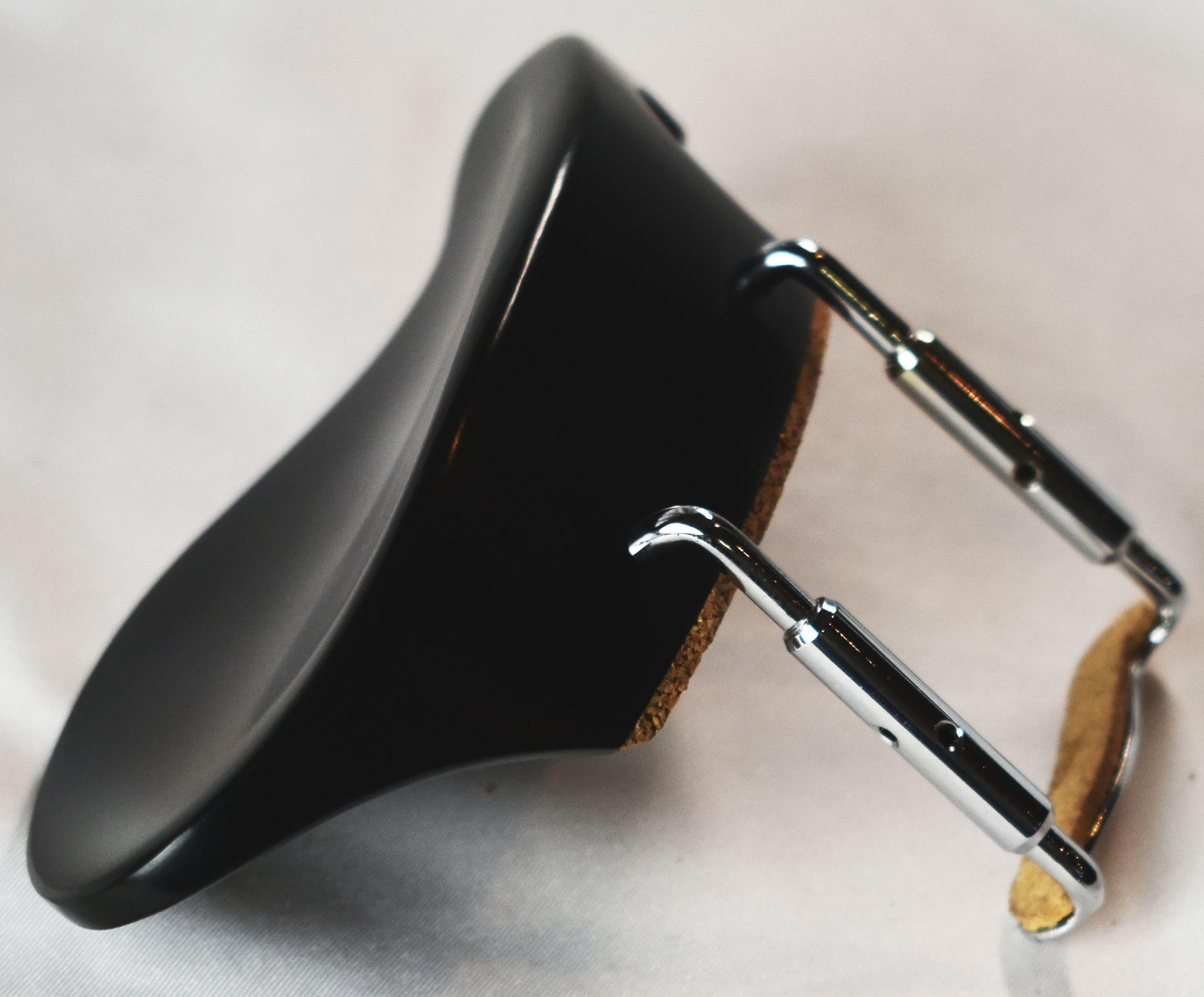 Nero Vermeer Violin Chinrest with Black or Chrome Hardware - image 5