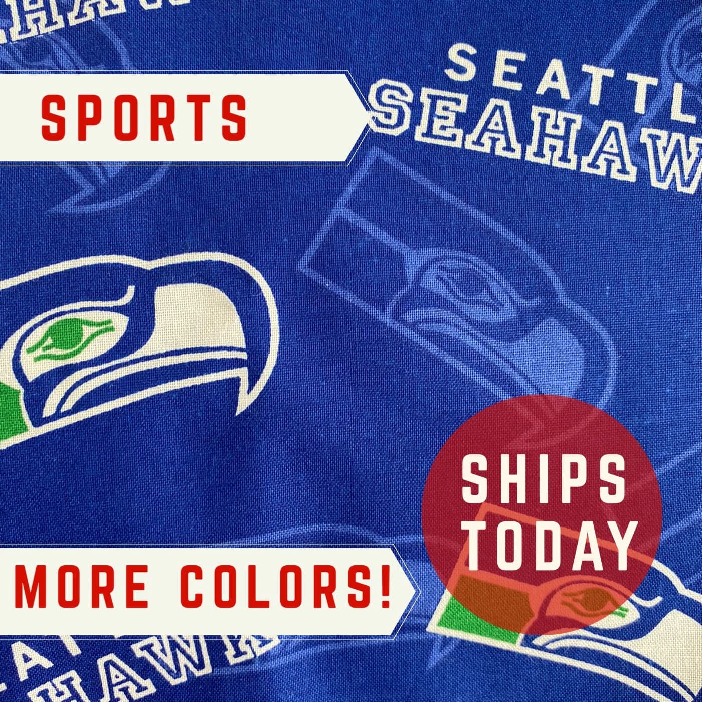 Seahawks sports Fabric Face Mask for men women kids washable double layer cotton, protective cloth mask fun print elastic pleated tie back