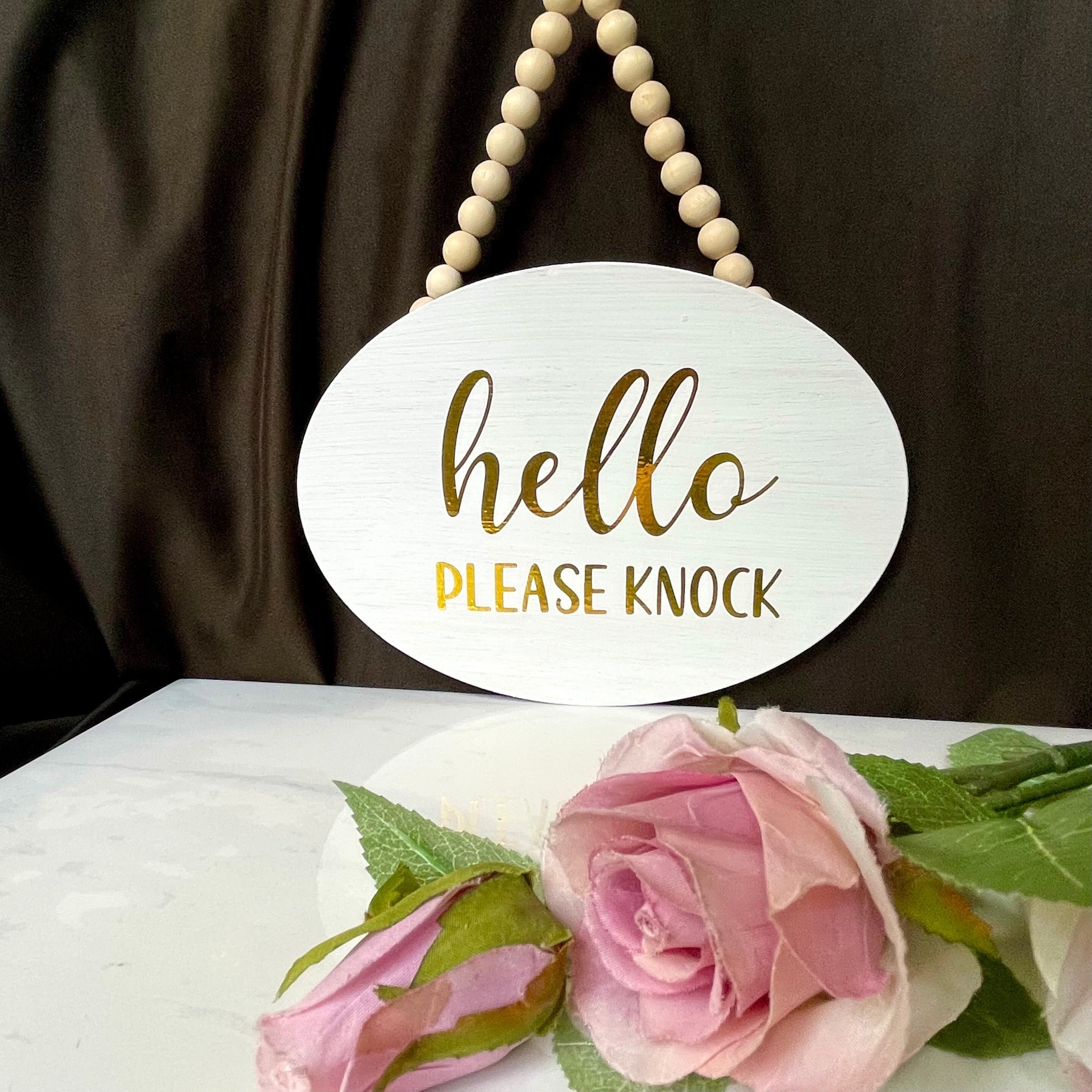 Custom sign, reversible sign, personalized sign, door hanger wall decor hanging wall decor, reversible custom door sign