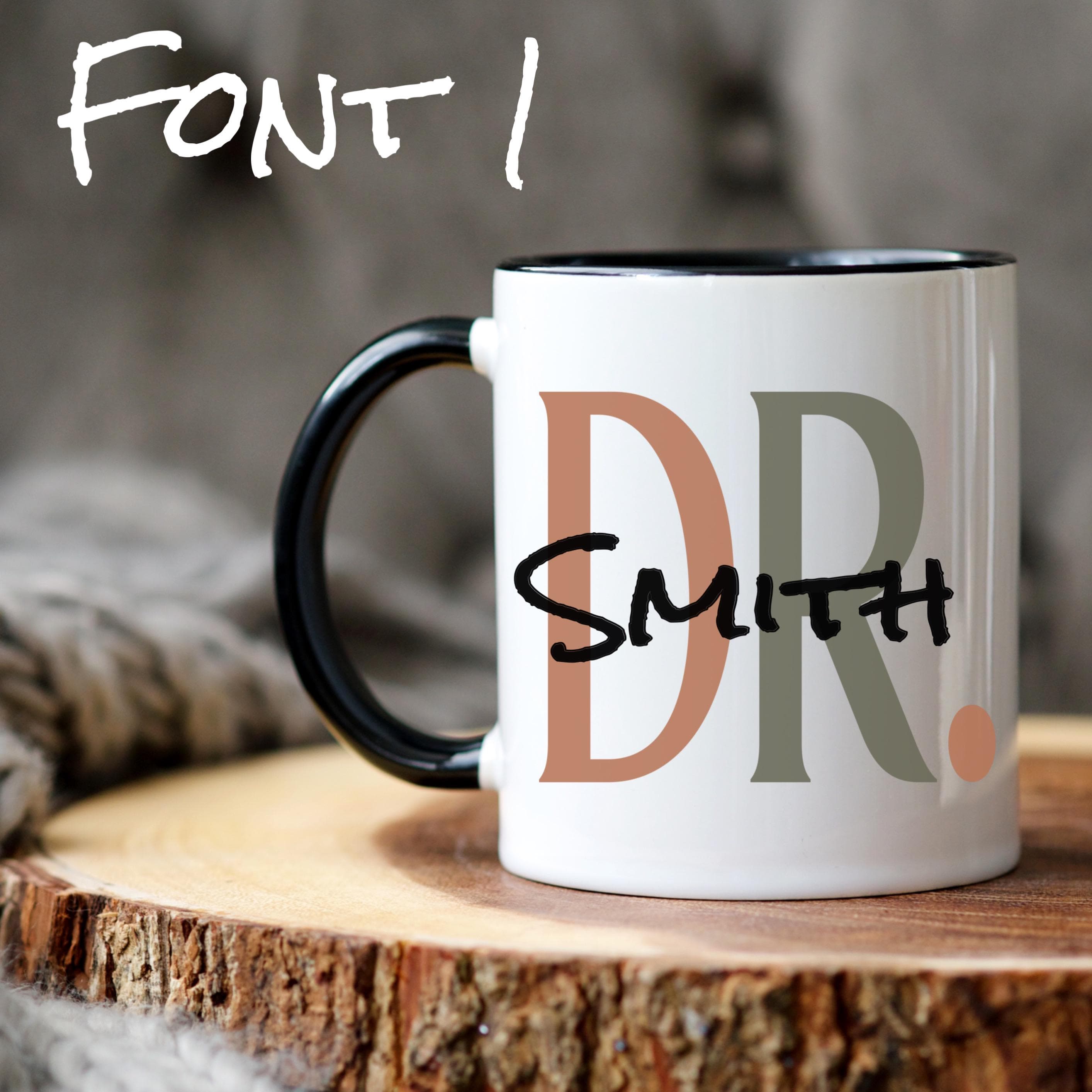 Personalized Doctor Mug, Custom Graduation Gift - image 3