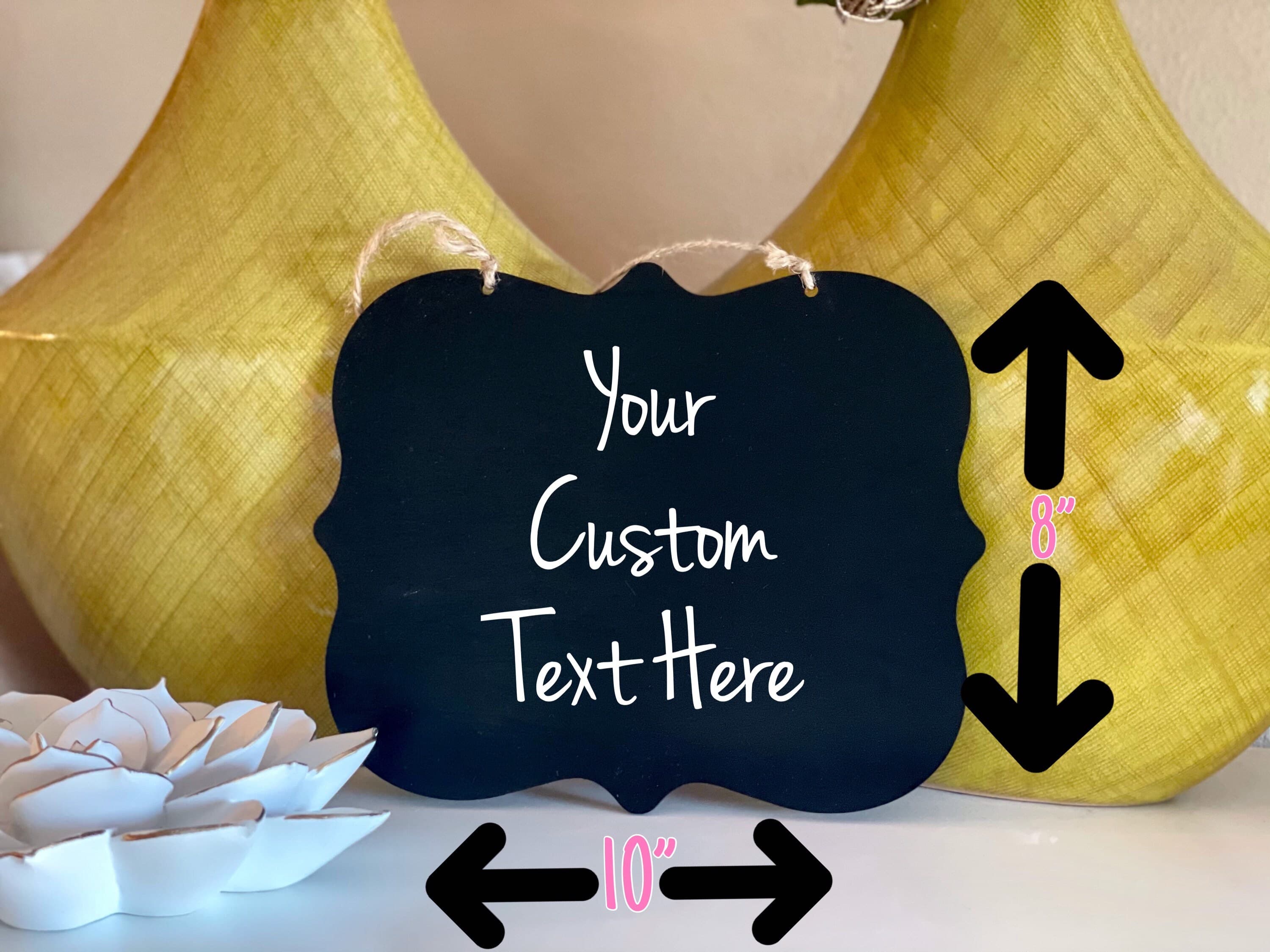 Custom door sign, personalized door hanger, reversible door sign, Personalized door hanger, custom door hanger, In a meeting sign, - image 5