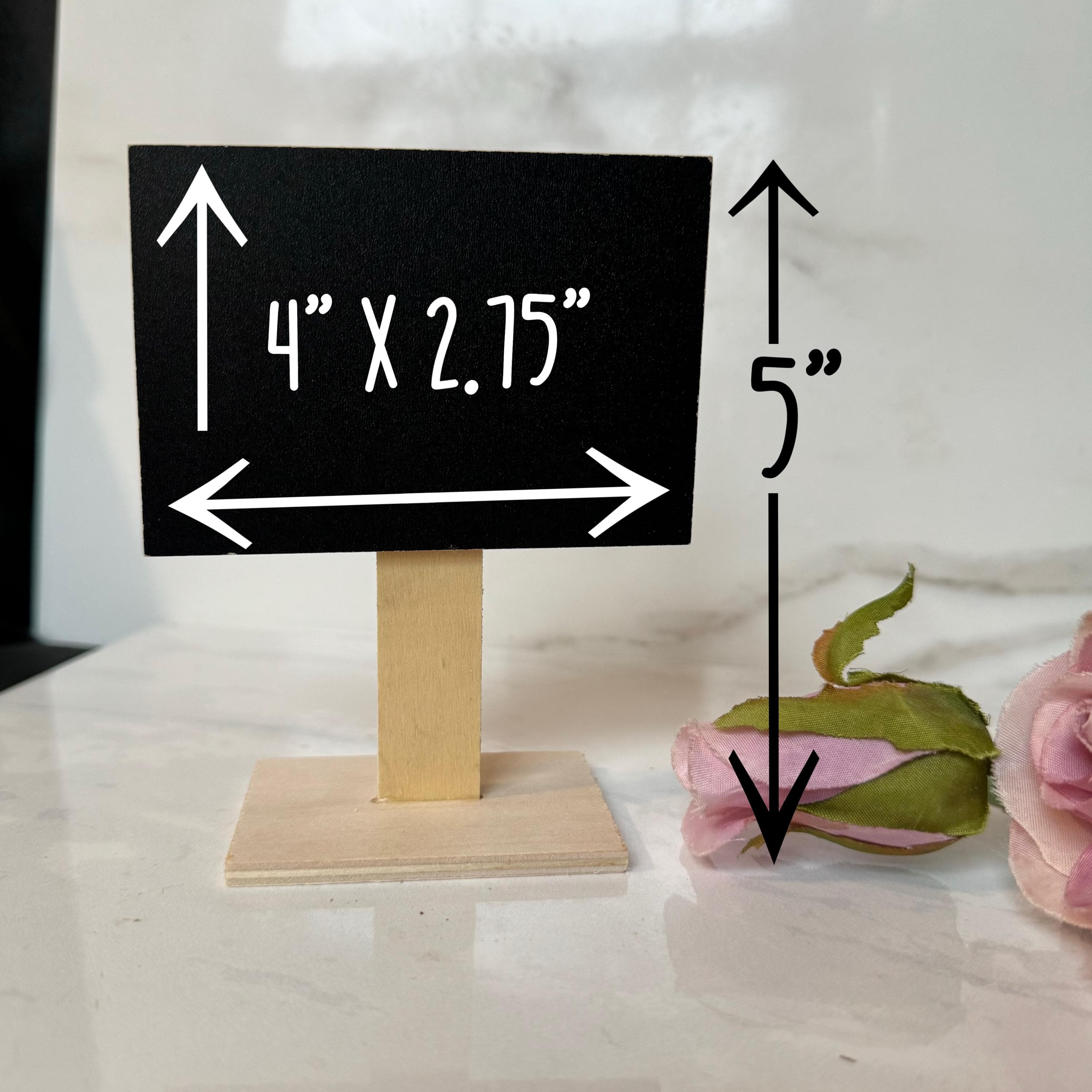 Mini table top sign, Custom food sign, Personalized small sign, Table numbers sign, wedding buffet sign, food display signs, buffet card - image 5