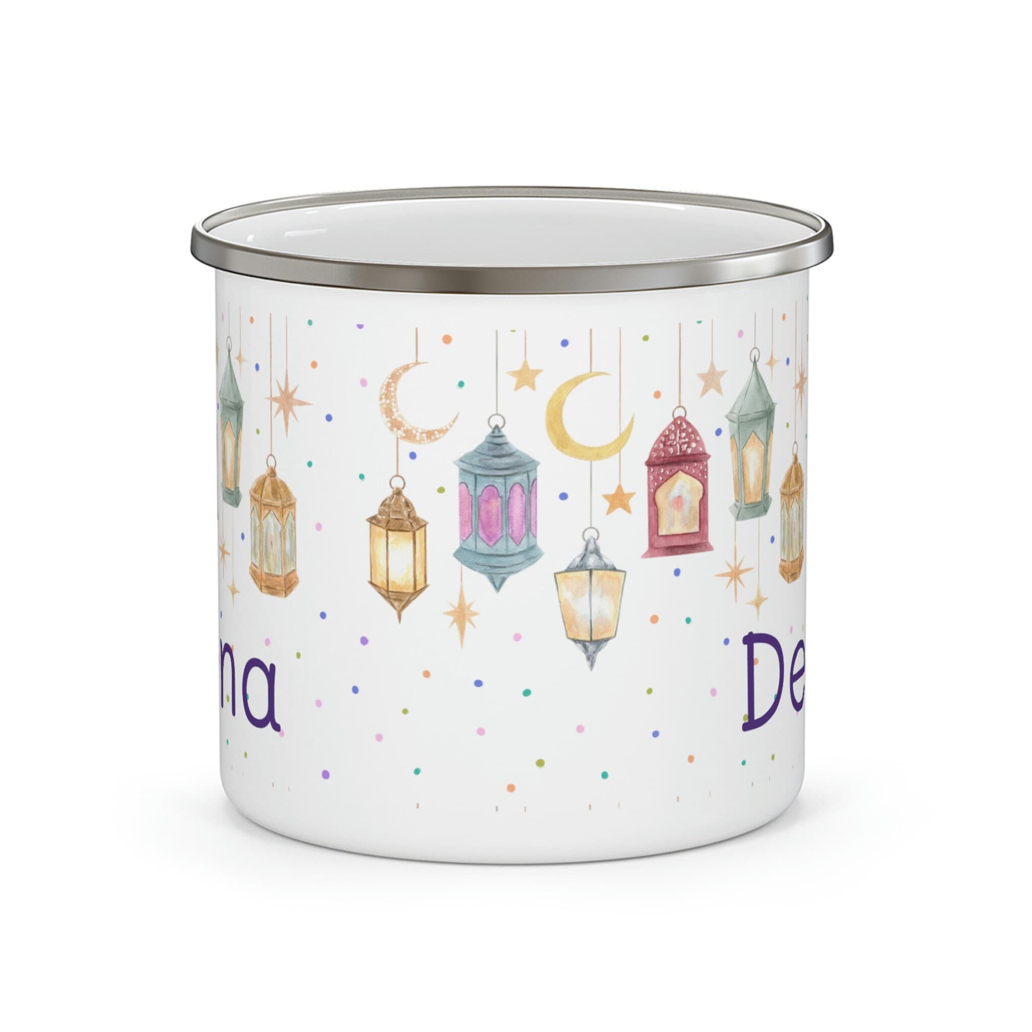 Eid gifts for kids, Eid Mug, Ramadan gifts for kids, Ramadan mug, Personalized Enamel Cup, Kids Hot Chocolate Cup, Custom mug, Muslim kids - image 3