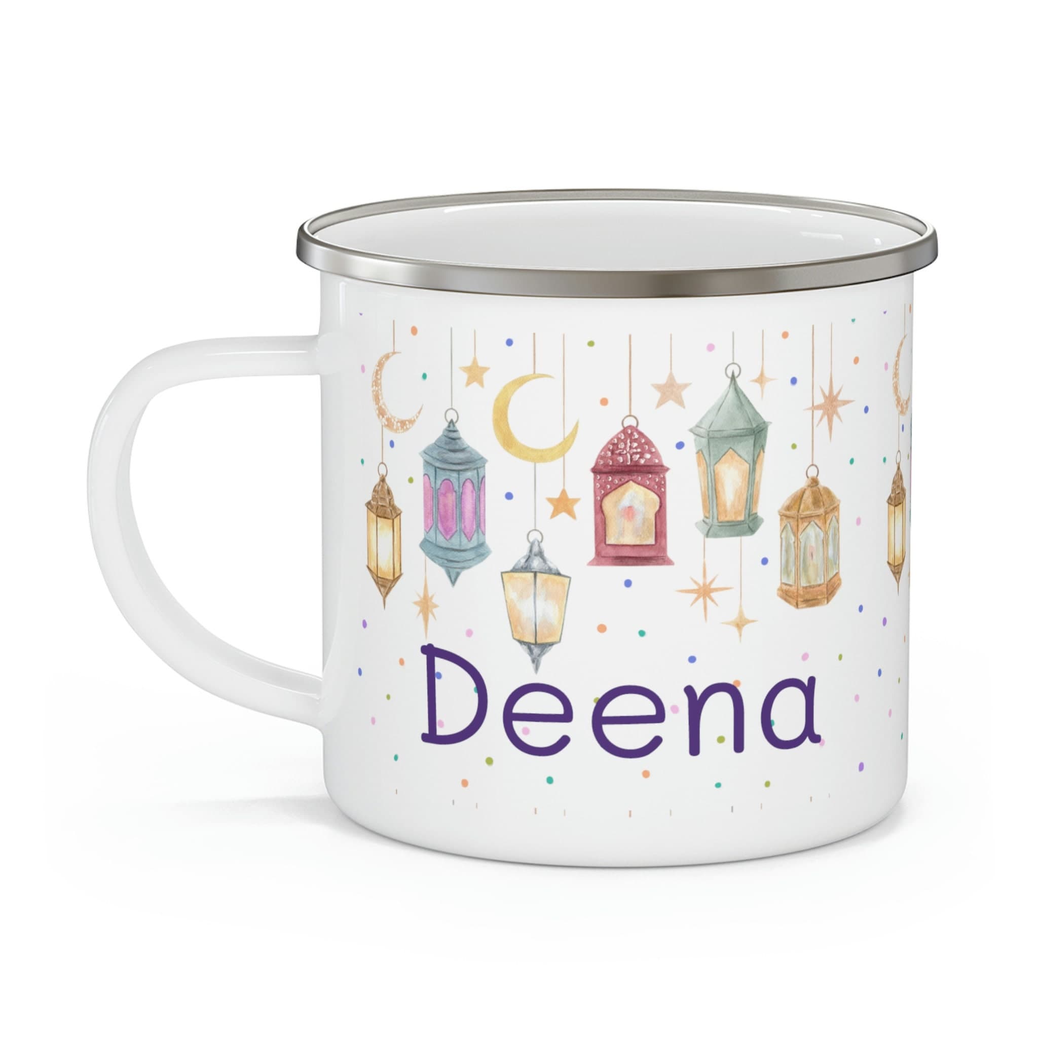 Eid gifts for kids, Eid Mug, Ramadan gifts for kids, Ramadan mug, Personalized Enamel Cup, Kids Hot Chocolate Cup, Custom mug, Muslim kids - image 4