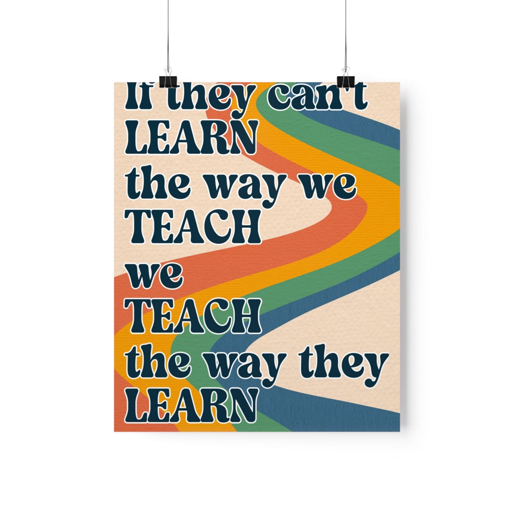 ABA Therapy Office Poster, Therapy office decor, SLP Office Decor, Inclusive Classroom Decor, Autism Classroom Sign, teacher thank you gift - image 5
