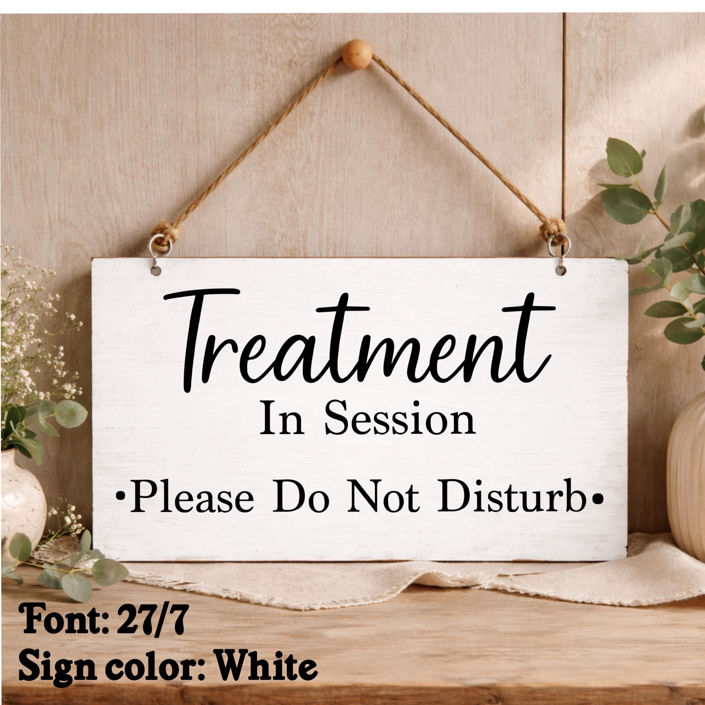 In session sign, In Session Door Sign, Custom Reversible Door sign with personalized text