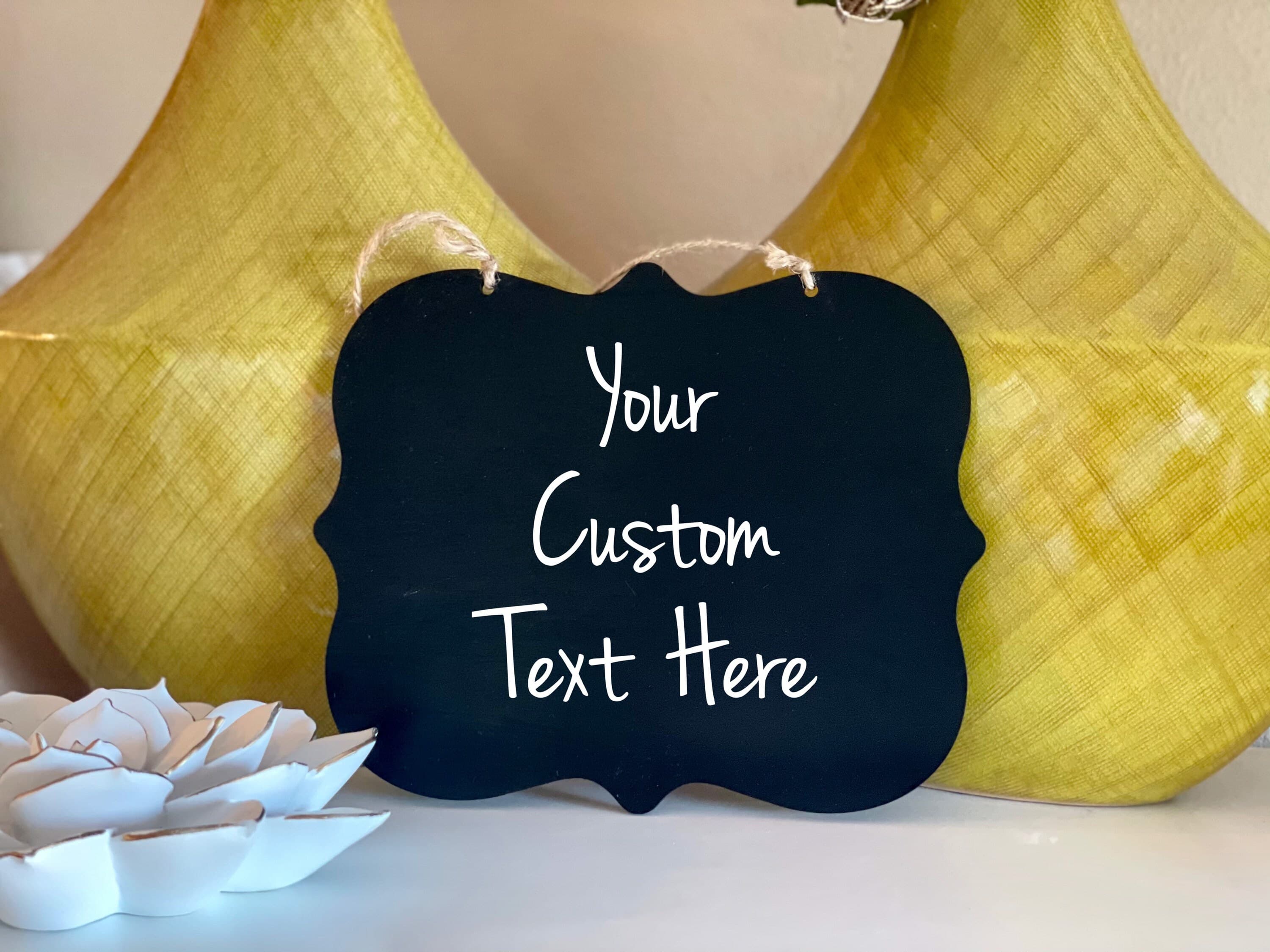 Custom door sign, personalized door hanger, reversible door sign, Personalized door hanger, custom door hanger, In a meeting sign, - image 3