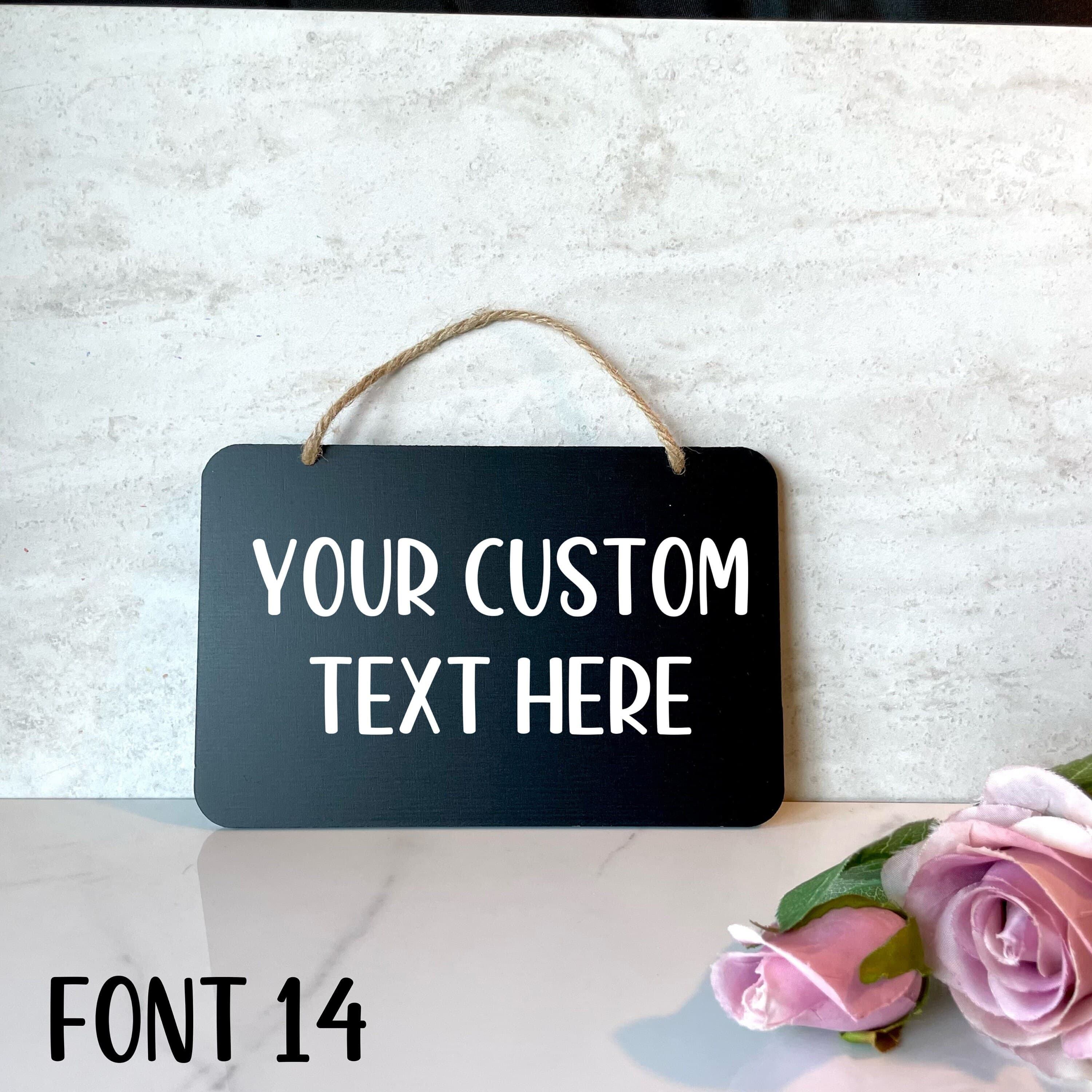 Meeting in Progress sign, In session Sign, Custom door sign, Personalized Office door sign, Hanging office decor, reversible wood sign - image 3