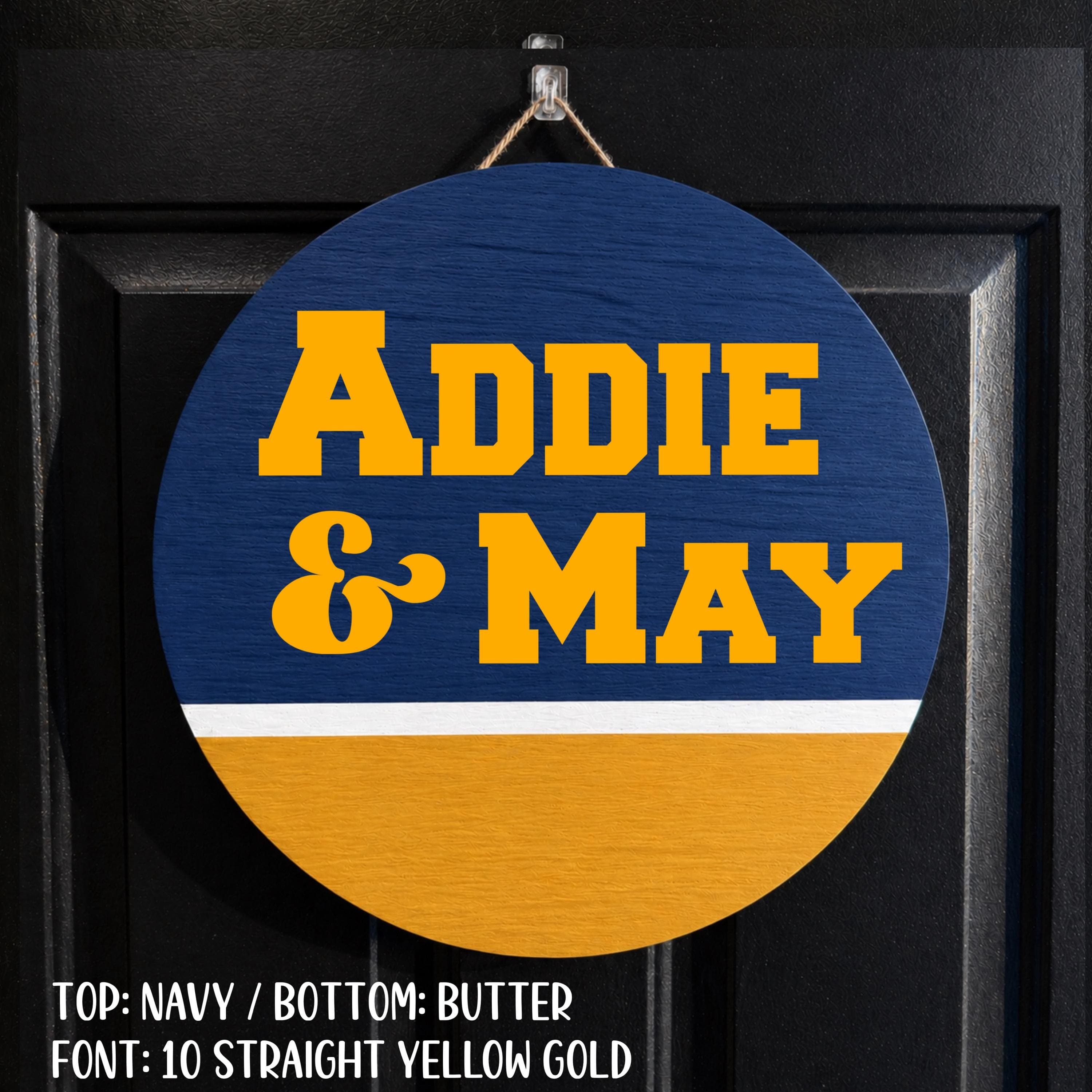 Dorm room sign, personalized college door sign, dorm room essentials, custom dorm sign, Reversible door hanger, retro wavy font sign,