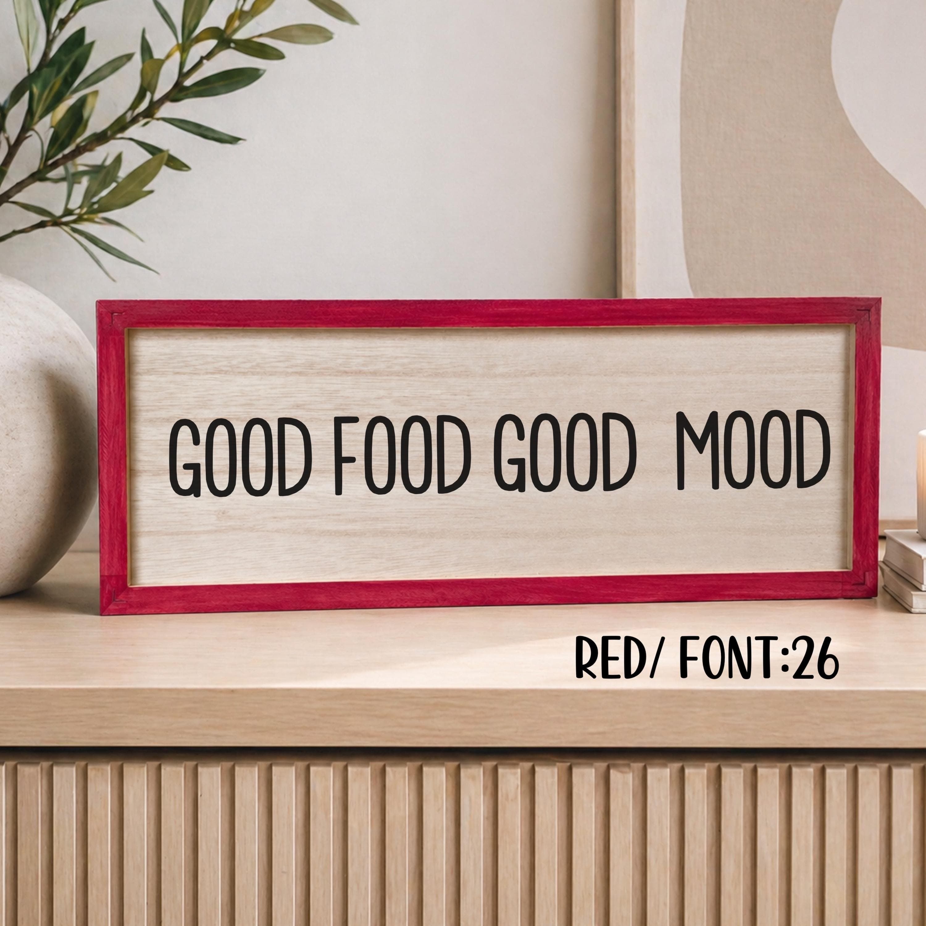 Custom Quote Wooden Sign, Personalized Text Sign - image 5