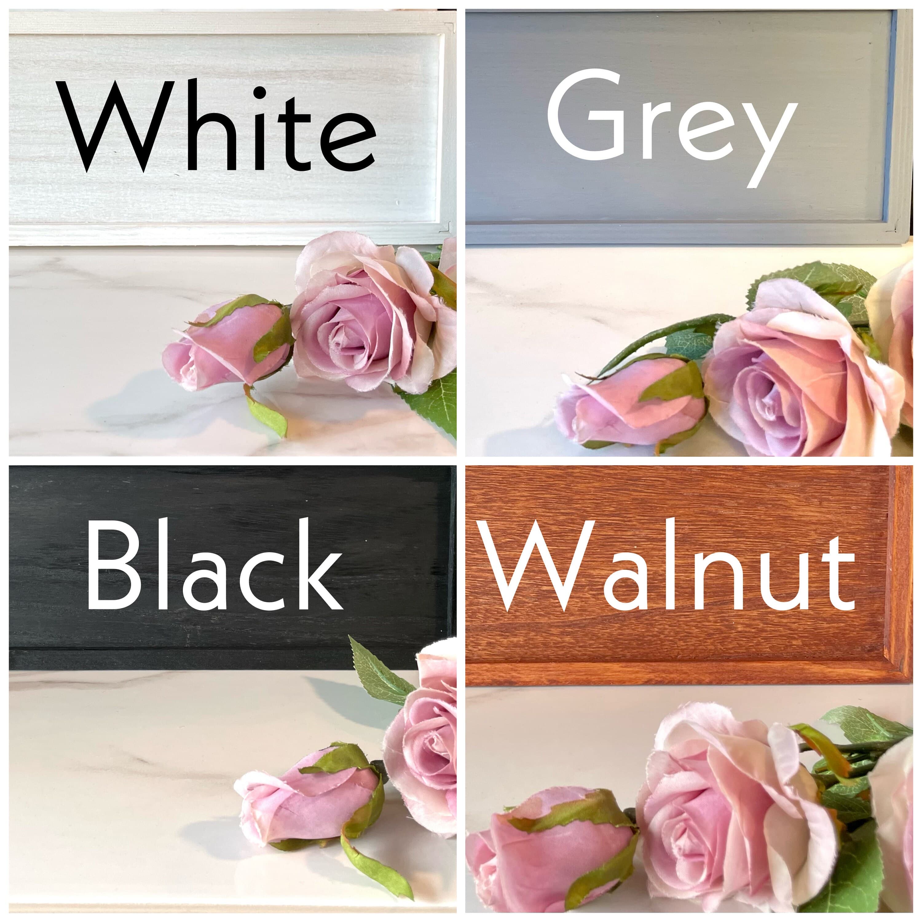 Custom sign, reversible sign, personalized sign, door hanger wall decor hanging wall decor, reversible custom sign - image 4