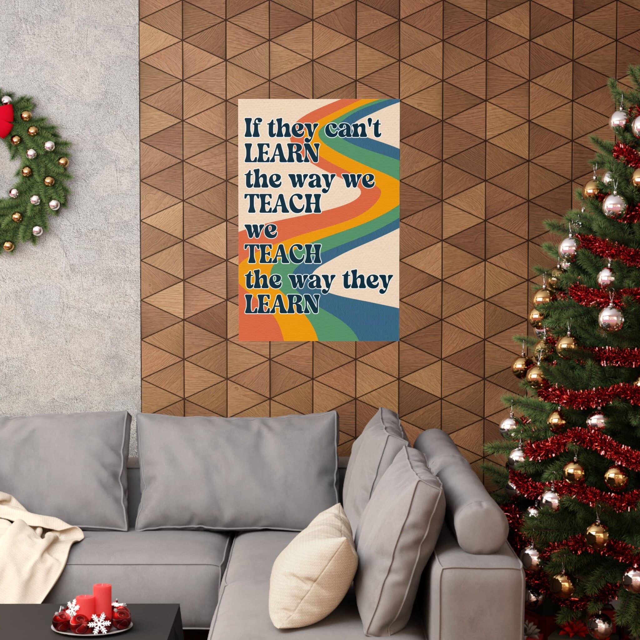 ABA Therapy Office Poster, Therapy office decor, SLP Office Decor, Inclusive Classroom Decor, Autism Classroom Sign, teacher thank you gift - image 4