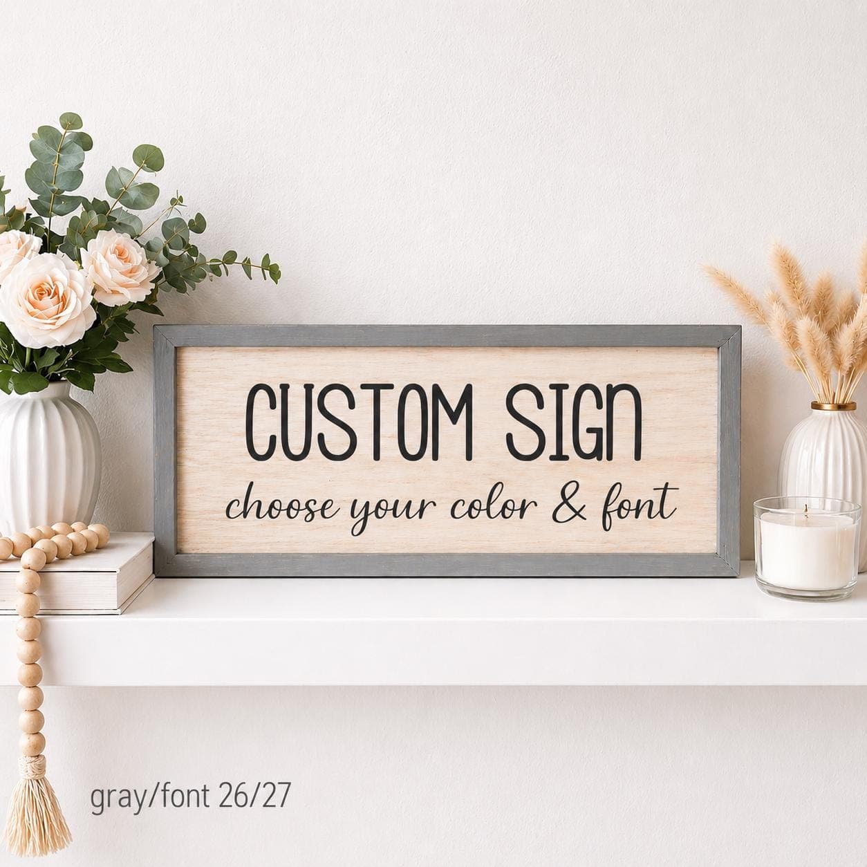 Custom Quote Wooden Sign, Personalized Text Sign