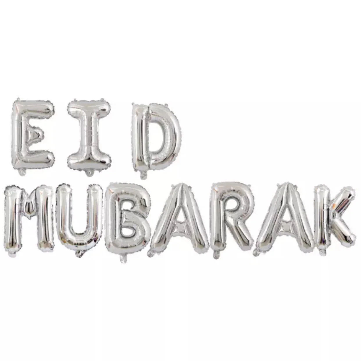 EID MUBARAK Letter Balloon Banner - image 4