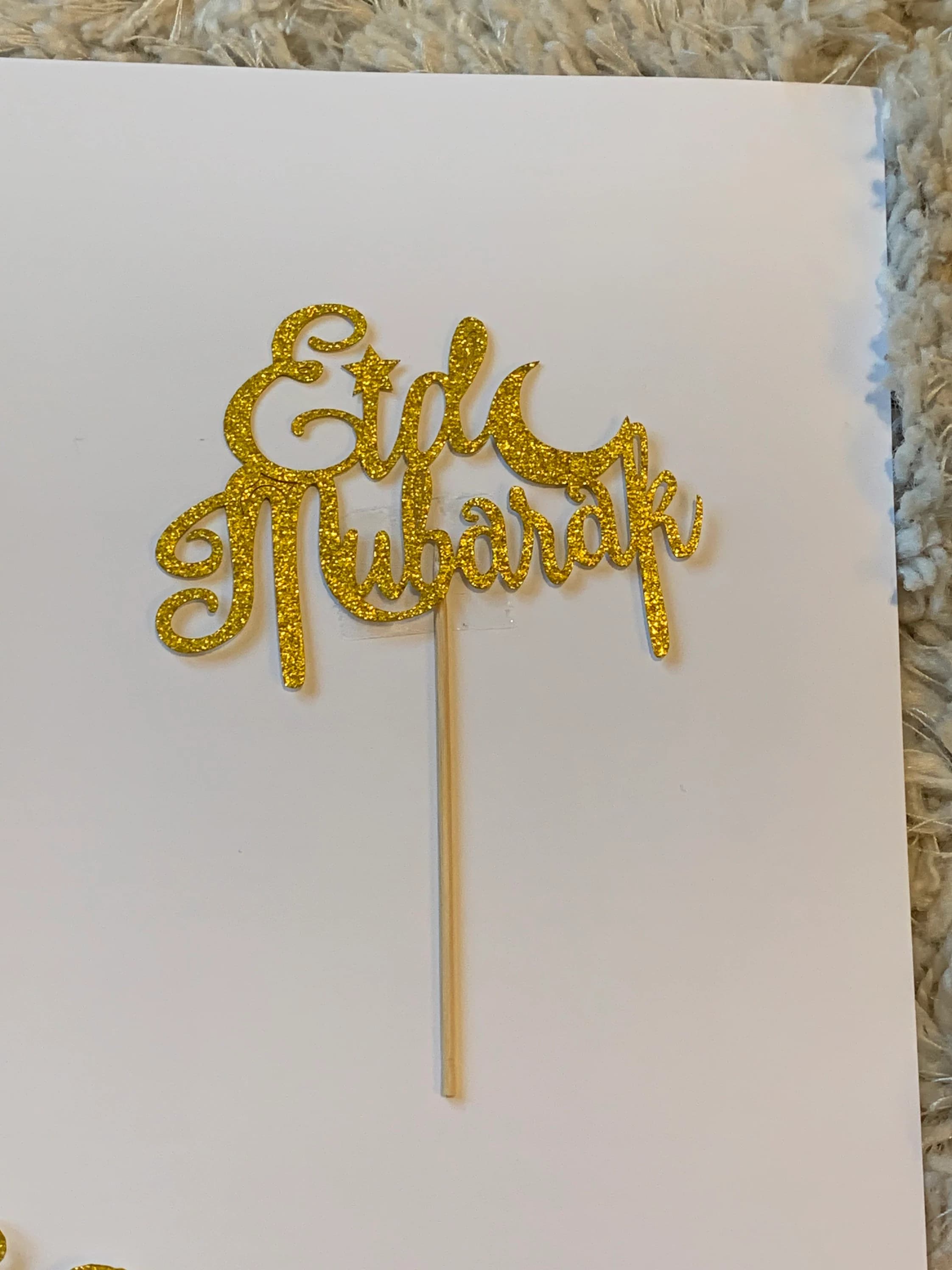 Eid Mubarak Mini Cake Topper - image 3