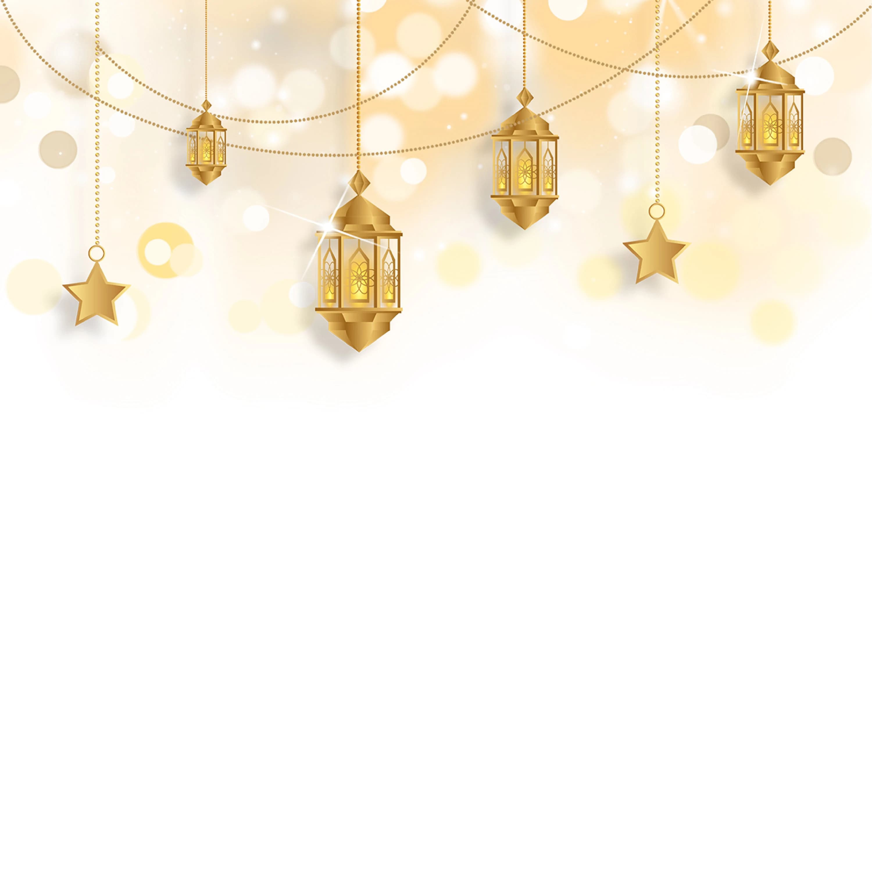 3D Ramadan Kareem Lanterns. 3D Ramadan Lanterns in 4 Jpeg and Png Files. Instant Digital Download. - image 4