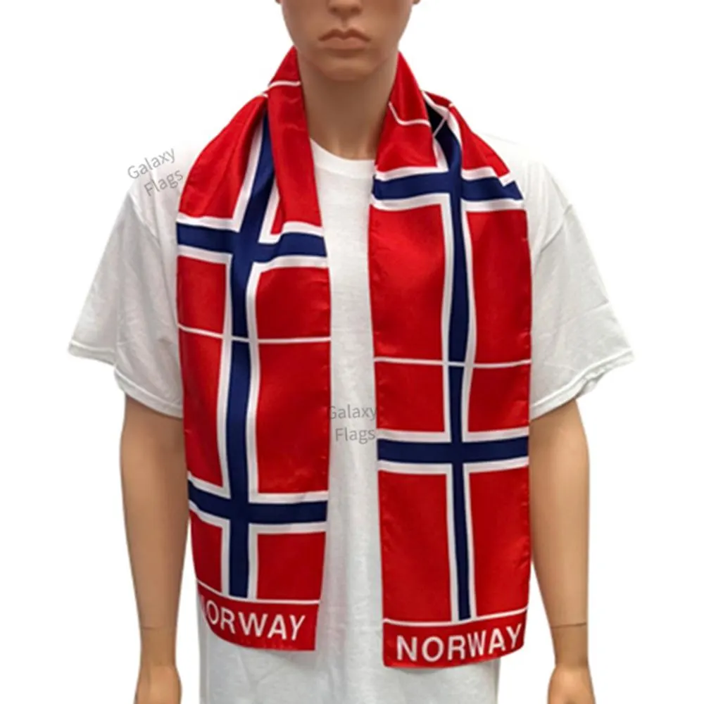 Norway Scarf / Norway  Flag / Norway Flag Scarves