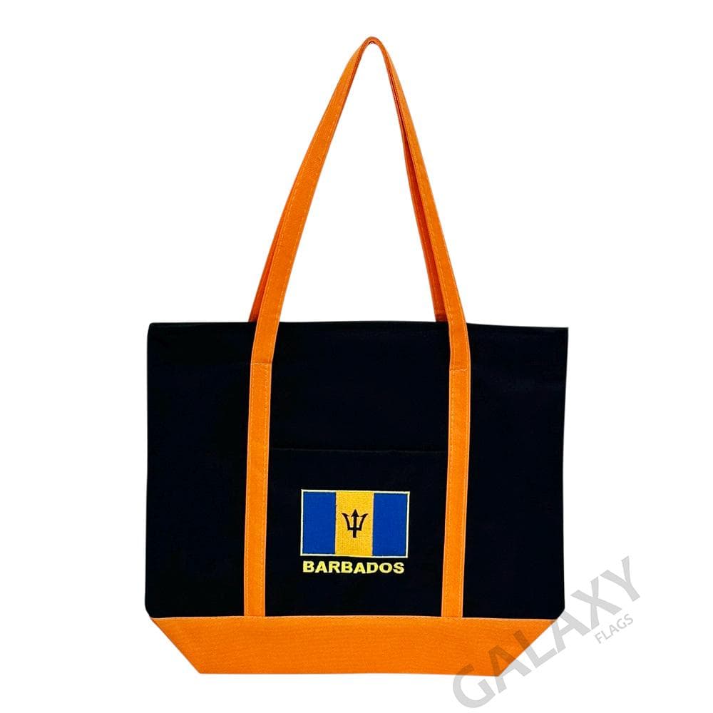 Barbados Flag Embroidered Tote Bag / Barbados Flag / Barbados Flag Handbag - image 4