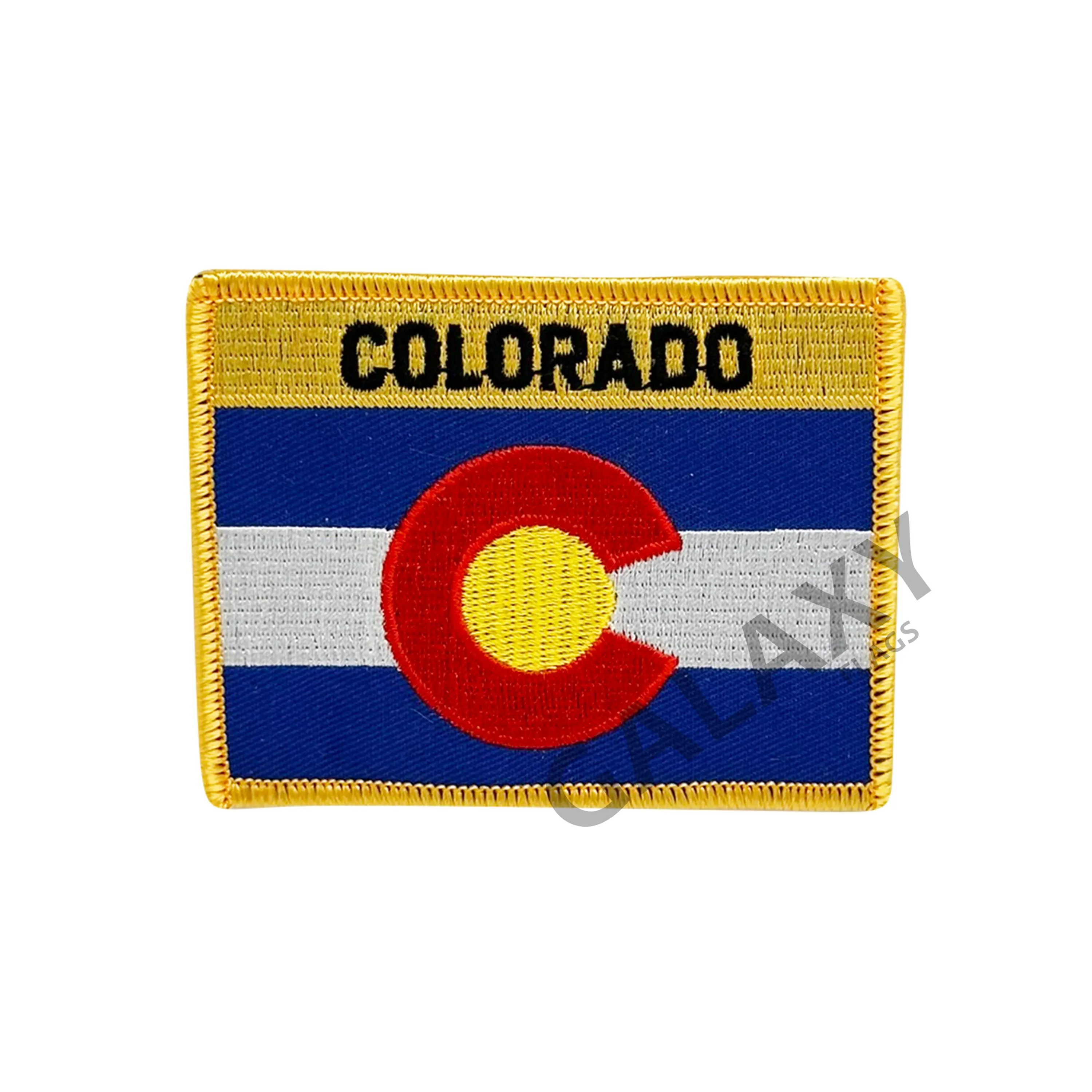 Colorado Patch / Colorado Flag Patch / Iron - on or Sew On