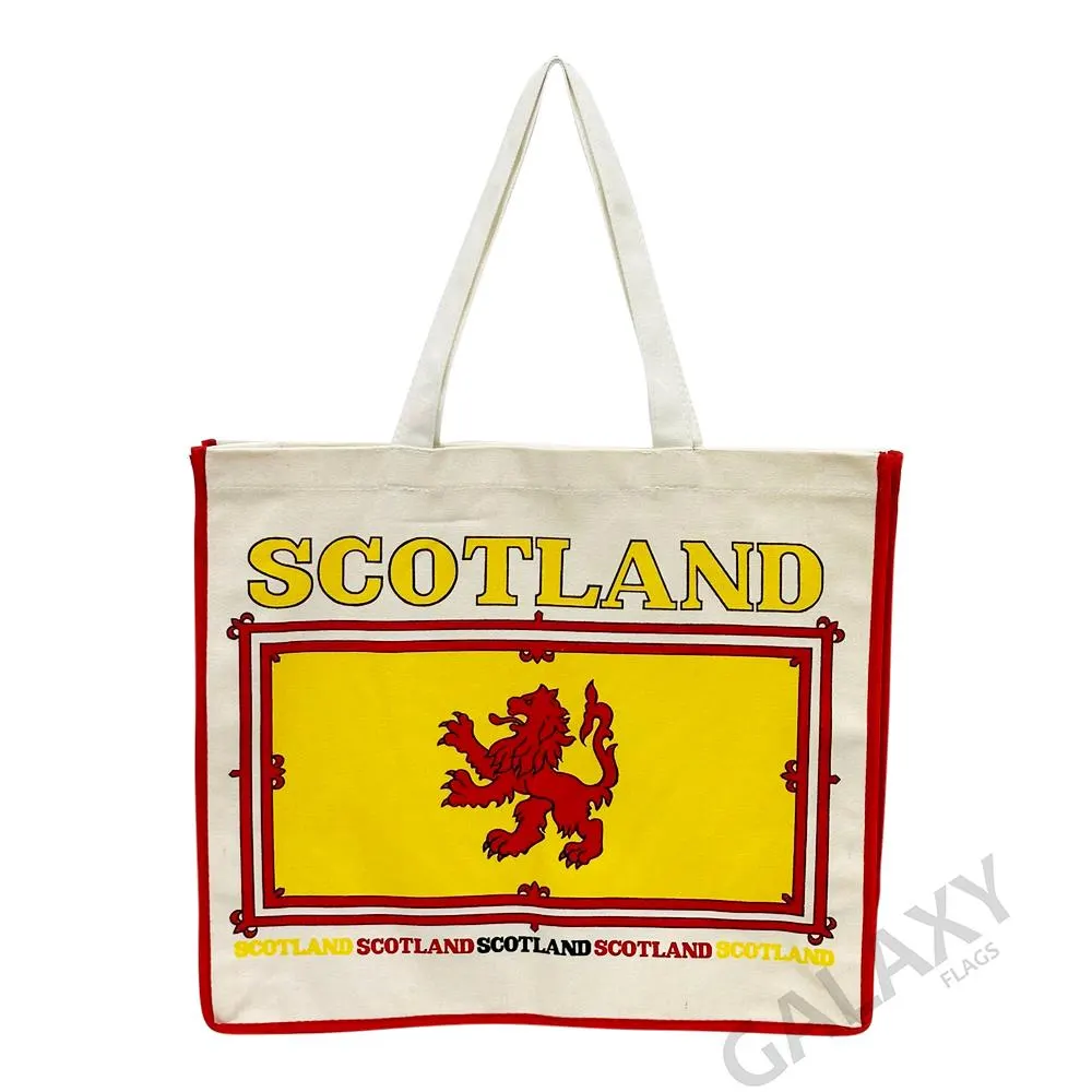 Scotland Lion Flag Tote Bag / Scotland Lion Flag / Scotland Lion Country Flag Tote Bag