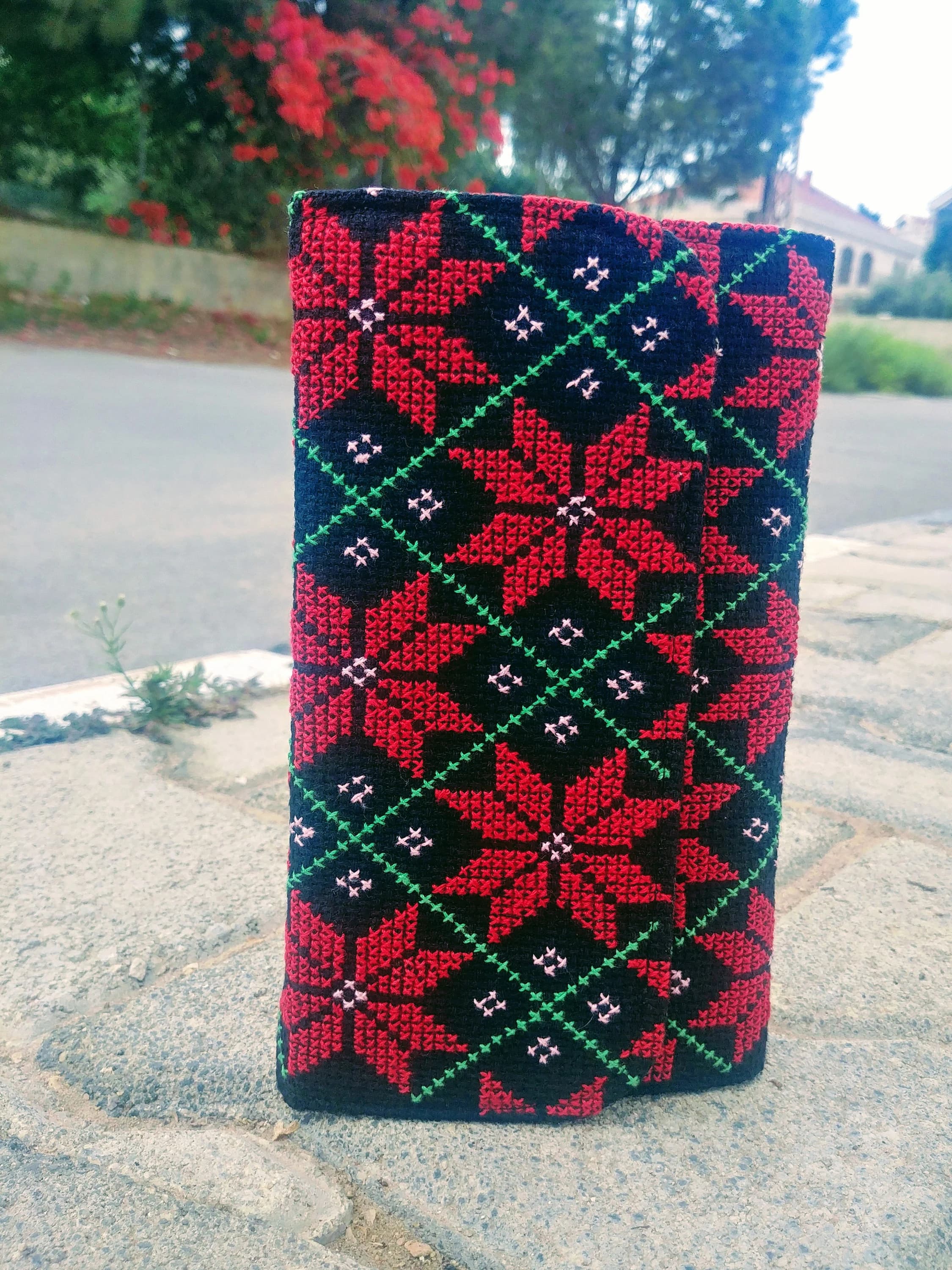 Handmade Embroidery Leather Wallet