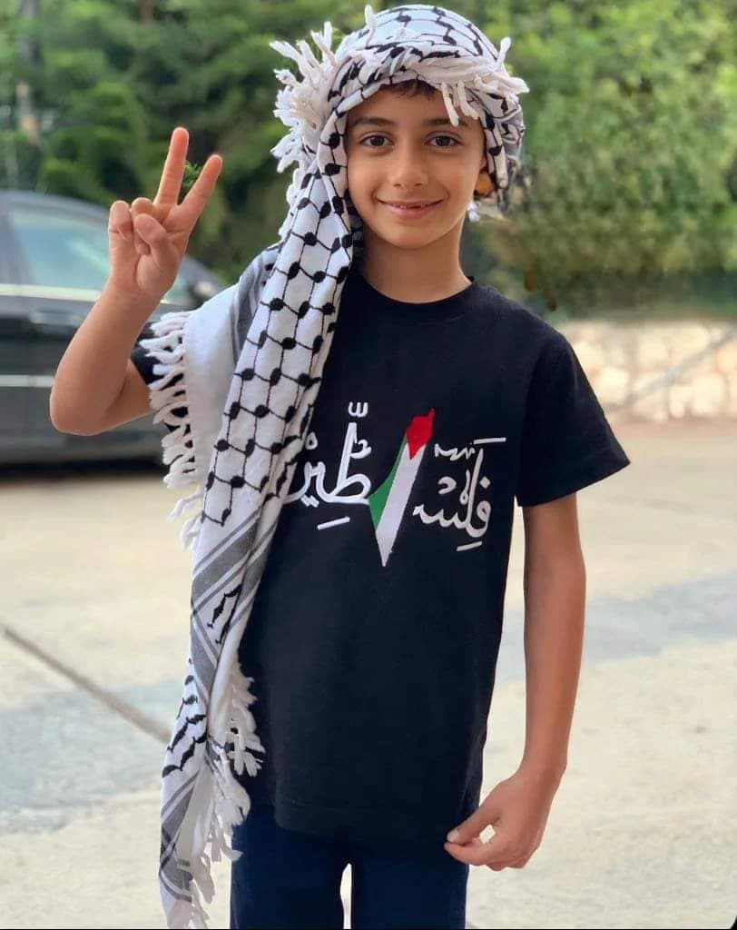Palestine Embroidery T-shirts for kids - image 4