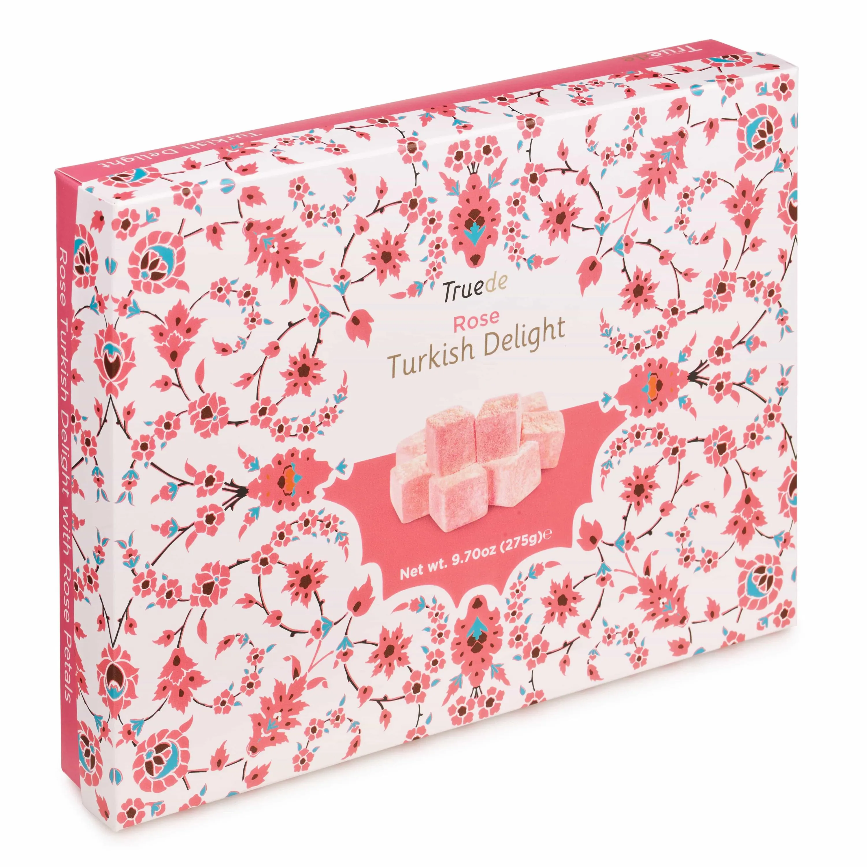 Large 275g Rose | Mixed Flavour Turkish Delight Narnia Present Valentines Large Box Christmas Sharing - image 4