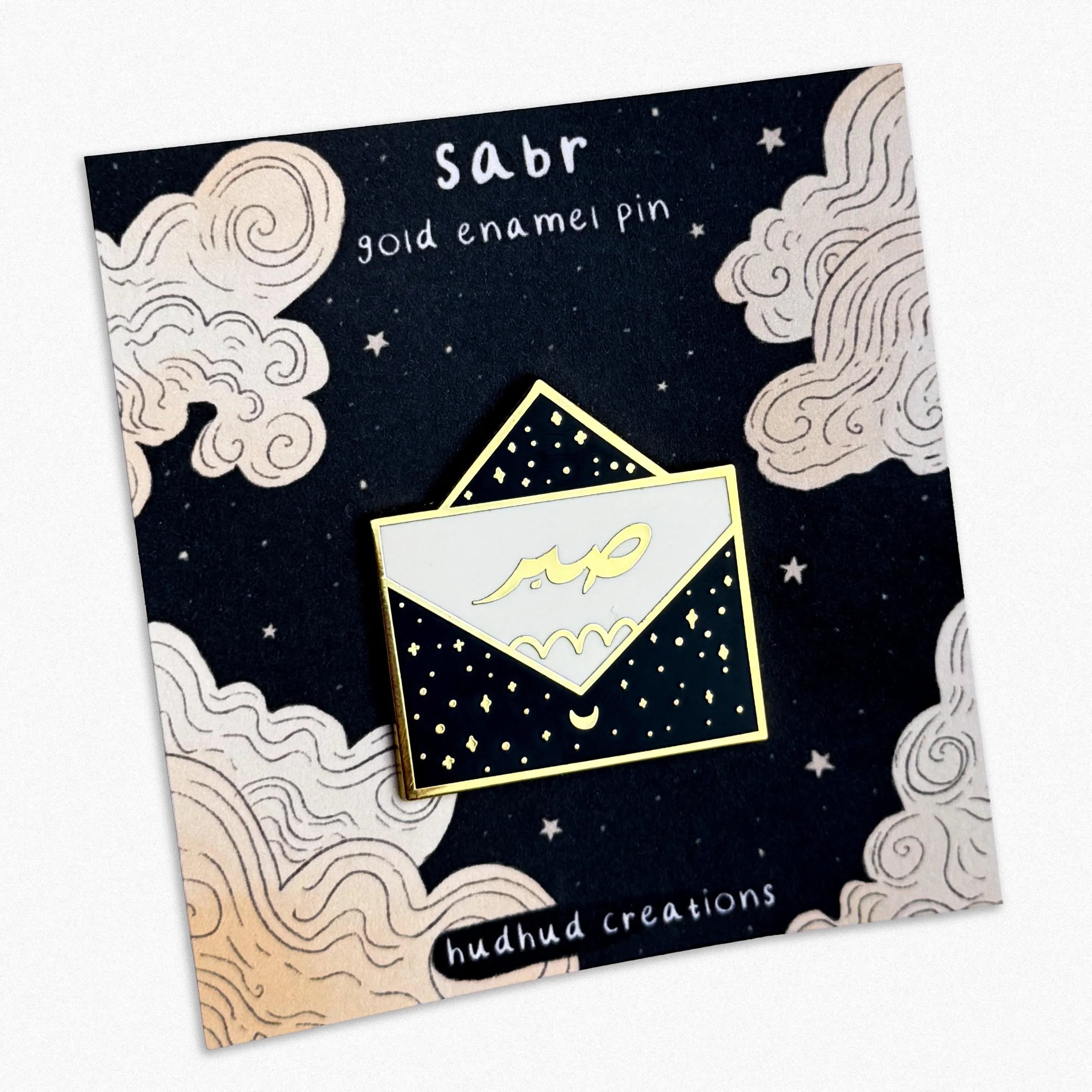 Enamel Pin - Sabr (Black)