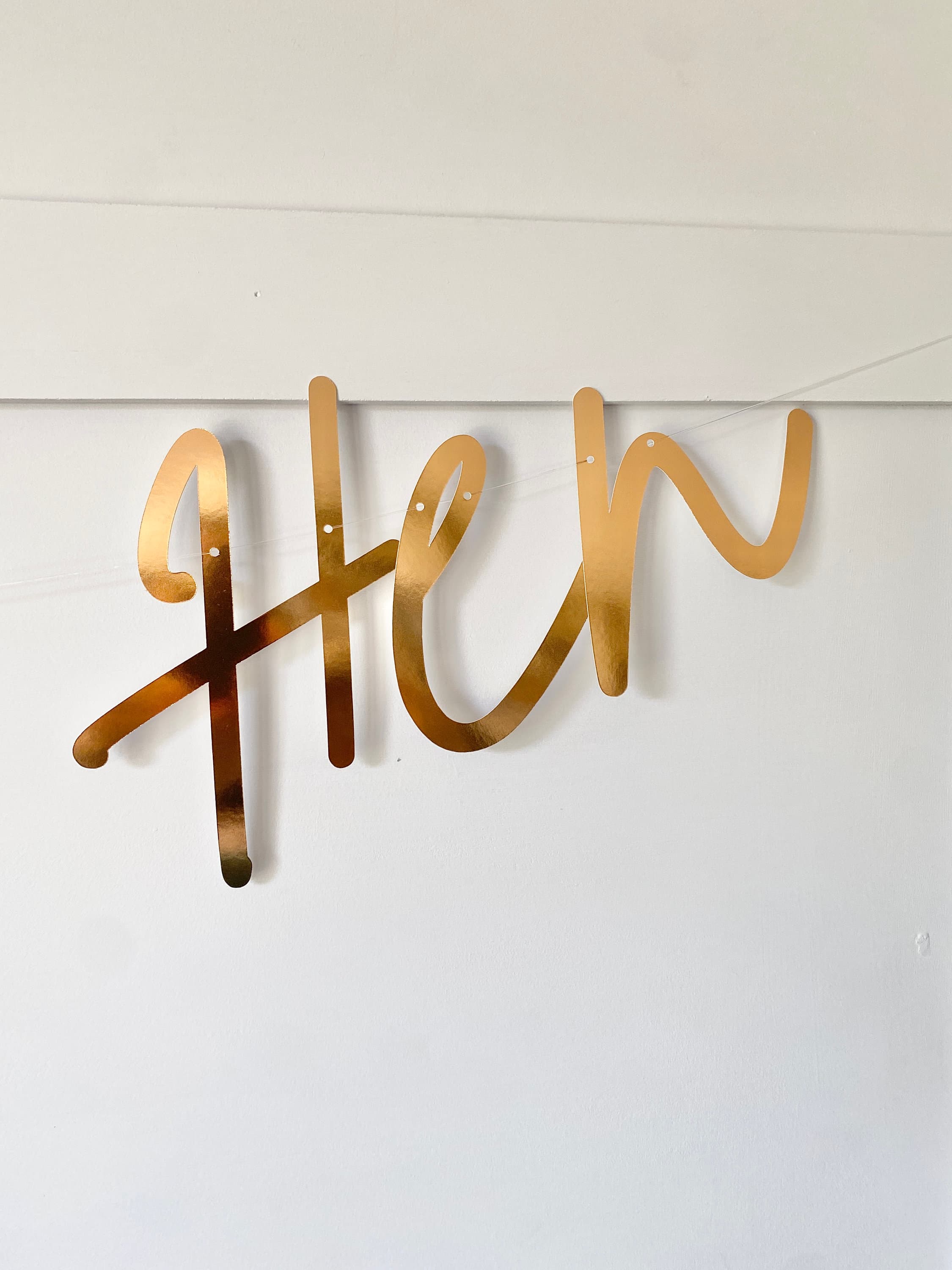 Personalised Hen Party Banner, Bridal Bunting, Hen Do Backdrop, Team Bride, Mrs to be banner, Miss to Mrs, Hen Party Sign, She Said Yes - image 5