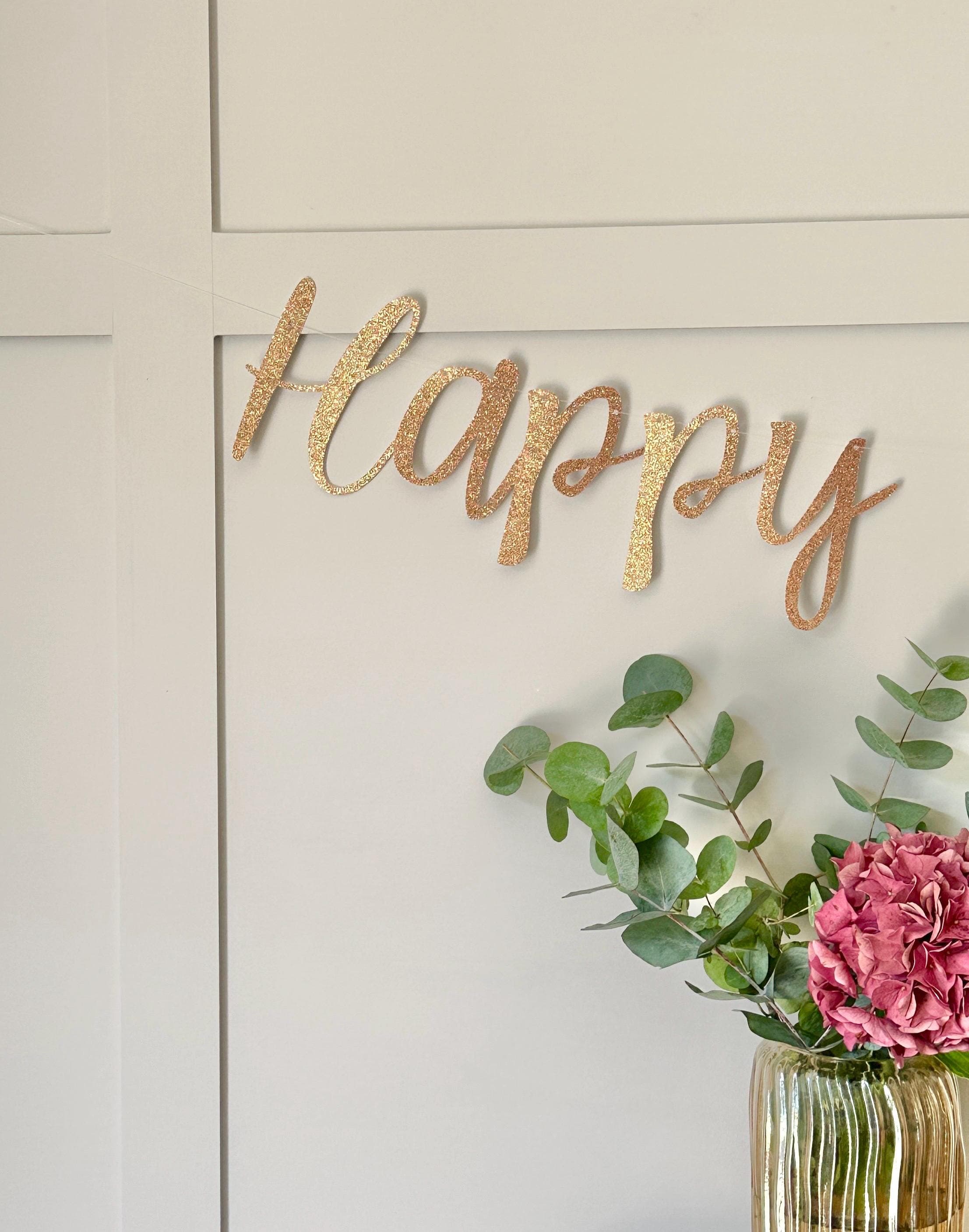 Happy Retirement Banner: Metallic Card Party Decor - image 4