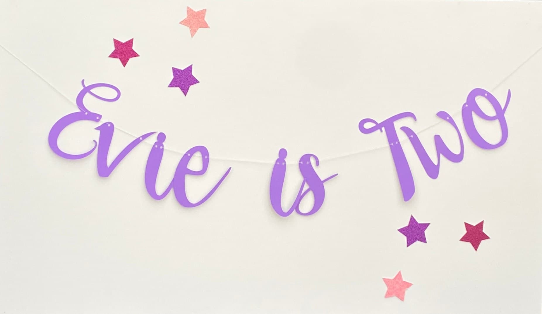 Personalized Birthday Banner: Handmade Party Bunting - image 5
