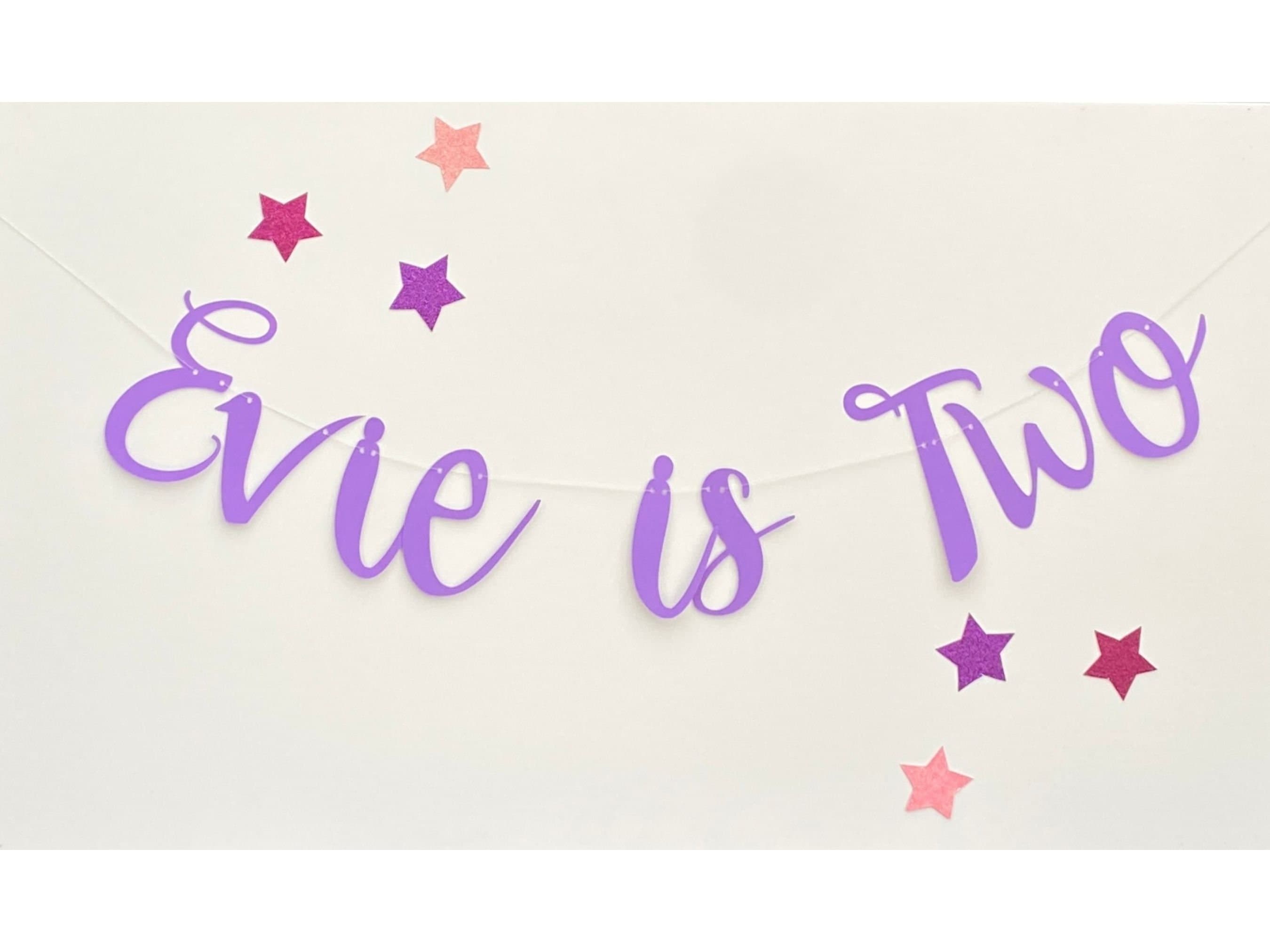 Personalized Birthday Banner: Custom Age & Color Party Garland