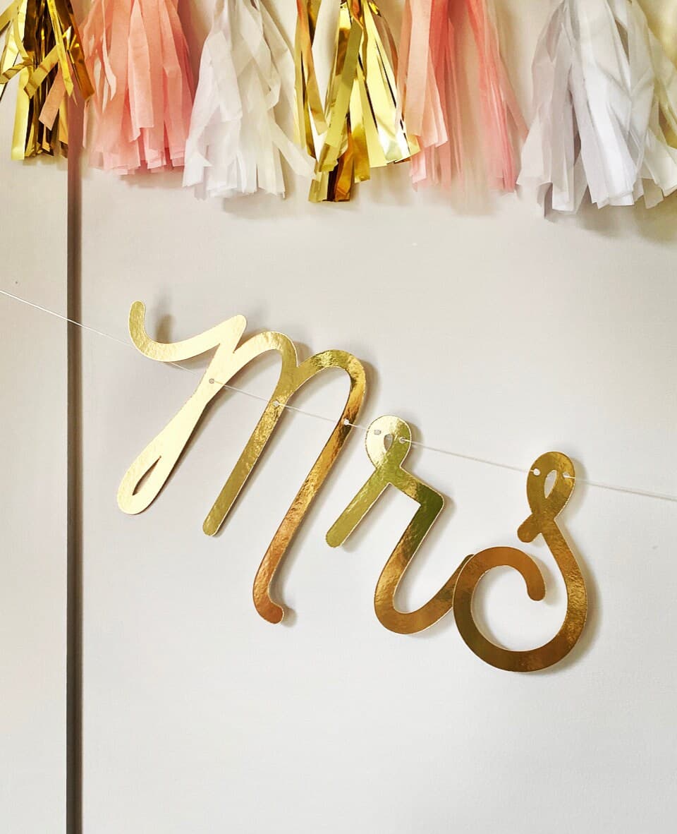 Personalised Hen Do Party Banner, Hen Do Bunting, Mrs to be Sign, Hen Party Garland, Hen Sign - image 5