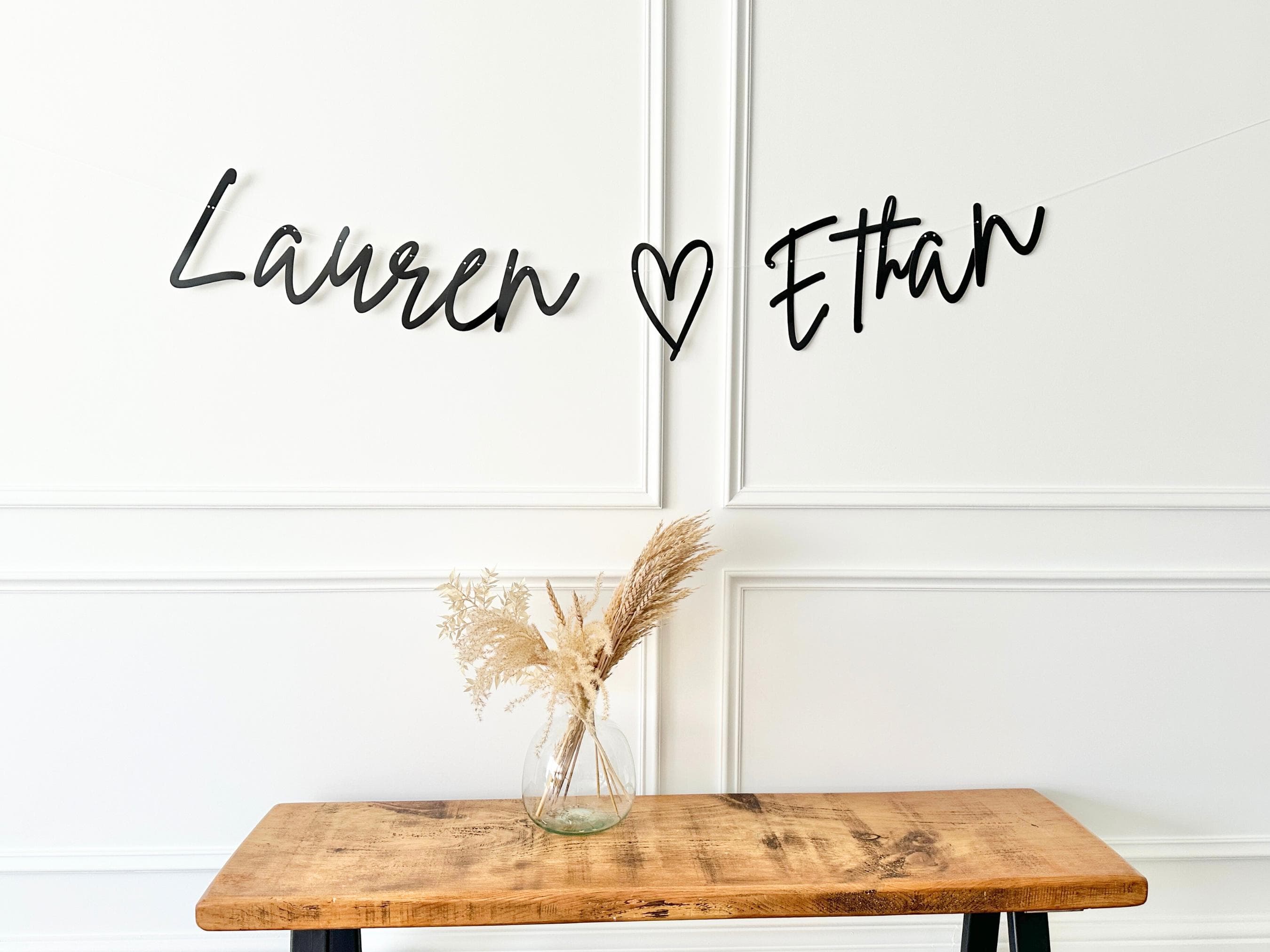 Custom Engagement Banner, Custom We're Engaged Sign, Custom Bunting, Engagement Banner, Name Bunting, Tying the knot Decor, Getting Married