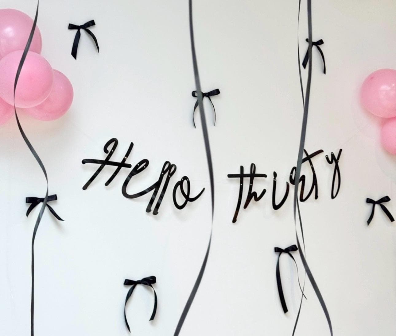 Birthday Sign (any age/colour) 60th Birthday Banner, Turning 60 Banner, 60th Birthday Bunting, Backdrop Banner, Birthday Decor, Hello Sixty - image 5
