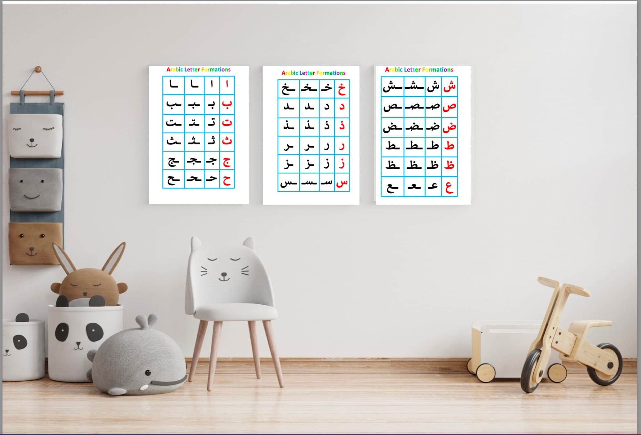 Arabic Letter Formation Posters