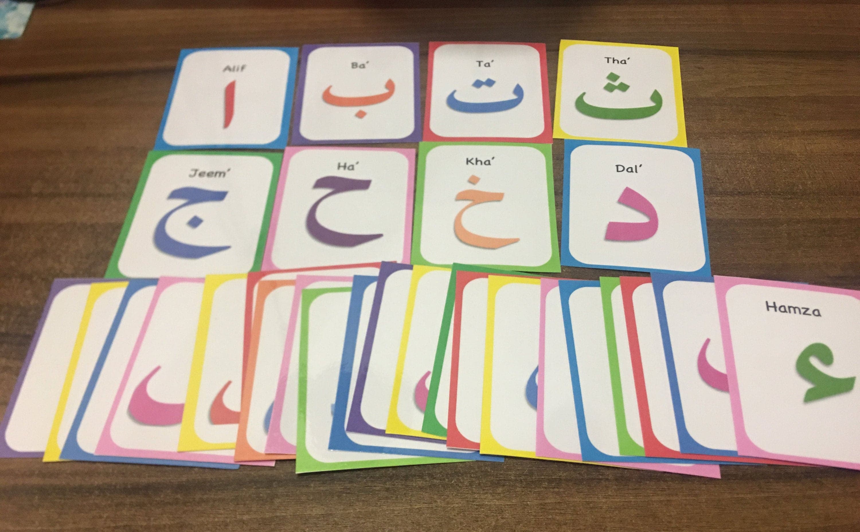 Arabic Alphabet Flash Cards- Alif Ba Ta, Islamic learning, Madrassah, learn Arabic, Arabic flashcards, Islamic gift Kids, Eid gift. - image 4