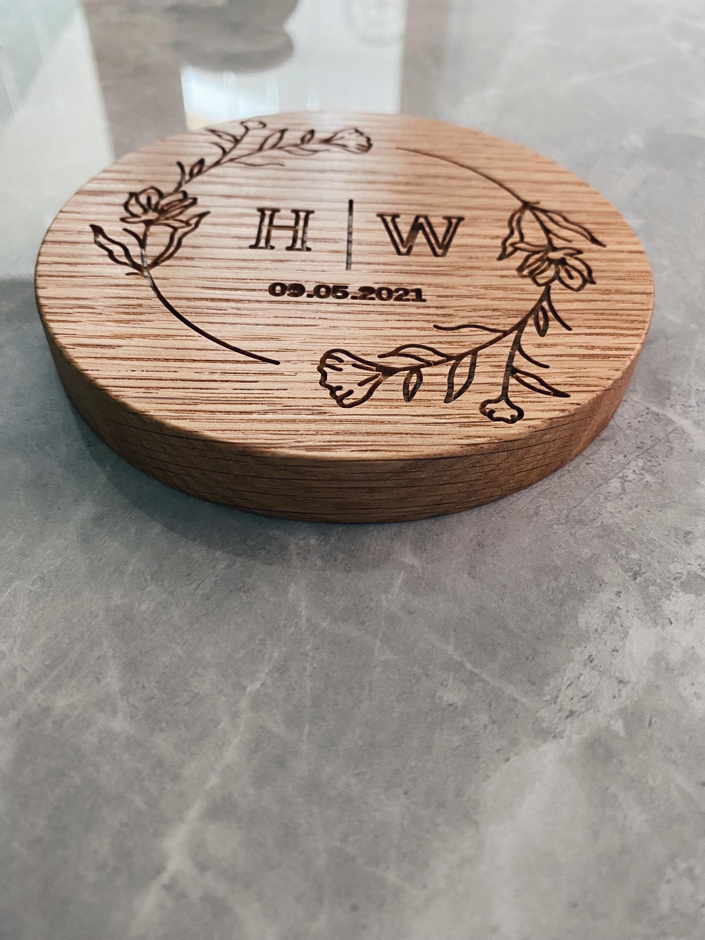Personalised wooden coasters - image 3