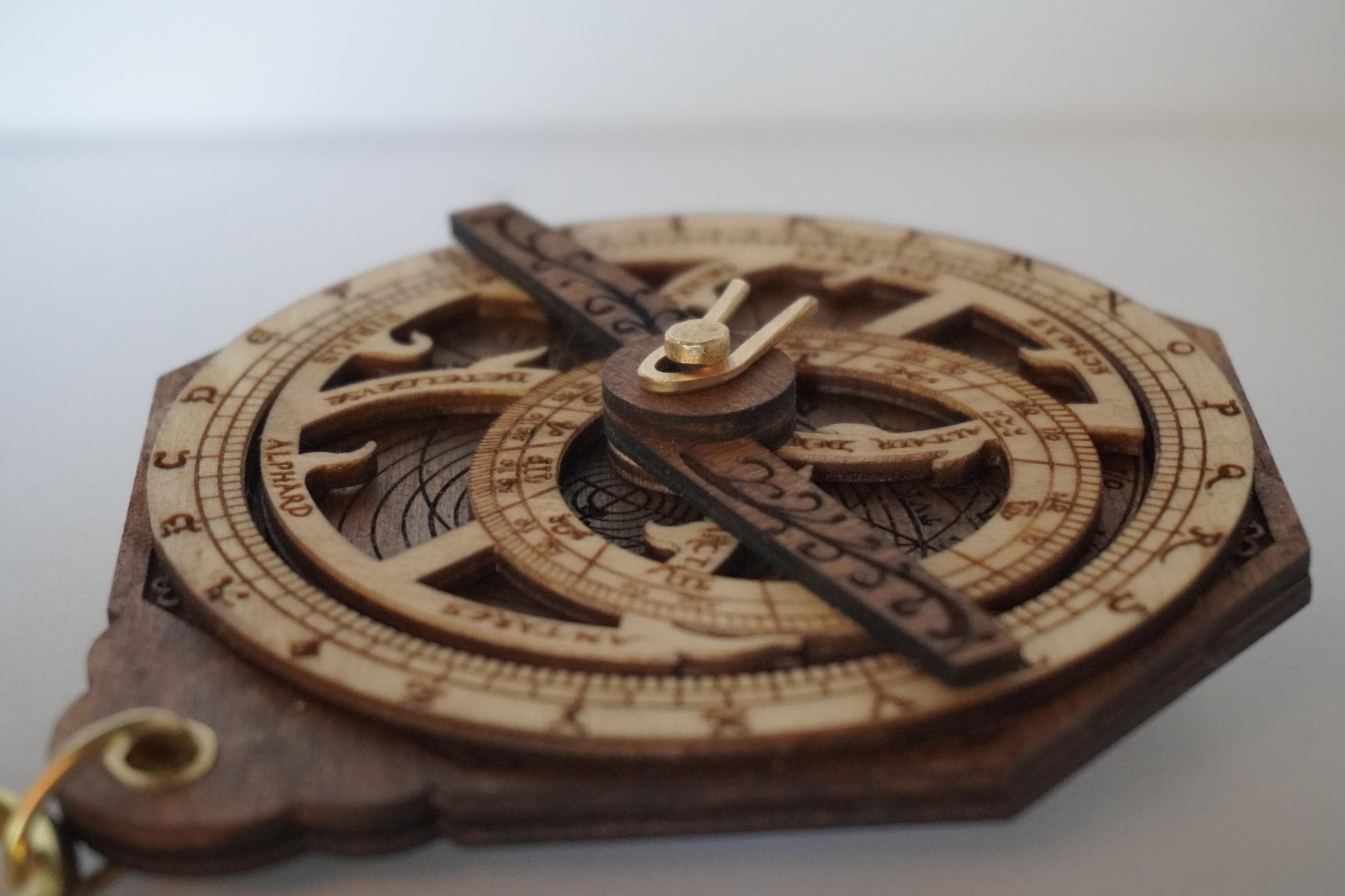 Pocket Astrolabe – Fully Functional - personalized for your latitude – Gift for Stargazers and History Lovers - image 4