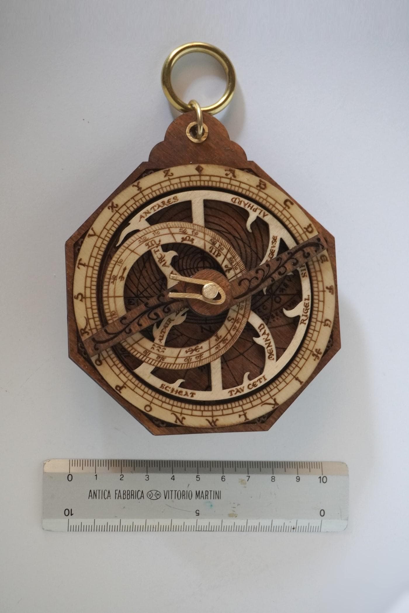 Pocket Astrolabe – Fully Functional - personalized for your latitude – Gift for Stargazers and History Lovers - image 3