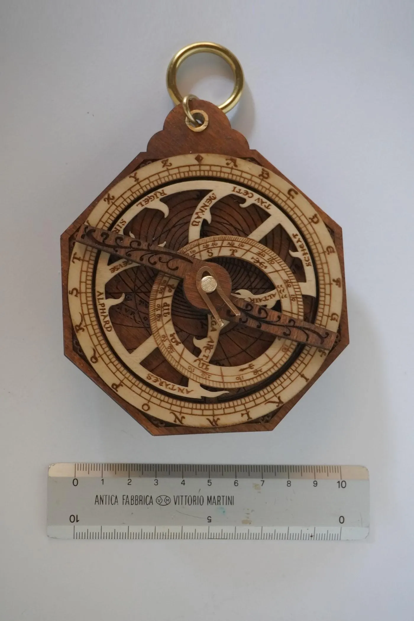 Pocket Astrolabe – Fully Functional - personalized for your latitude – Gift for Stargazers and History Lovers - image 2