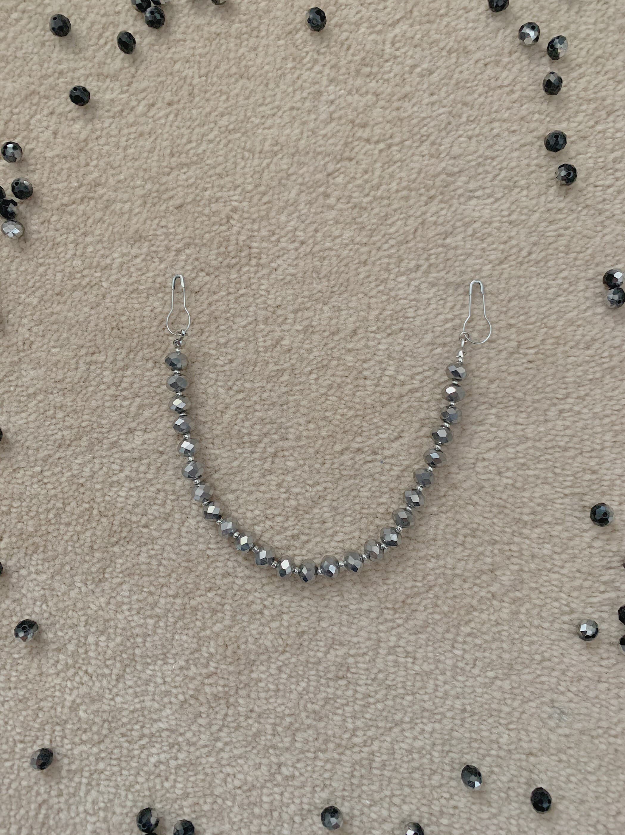 Handmade Crystal Abacus Hijab Mask Chain: Beaded Ear Saver - image 3